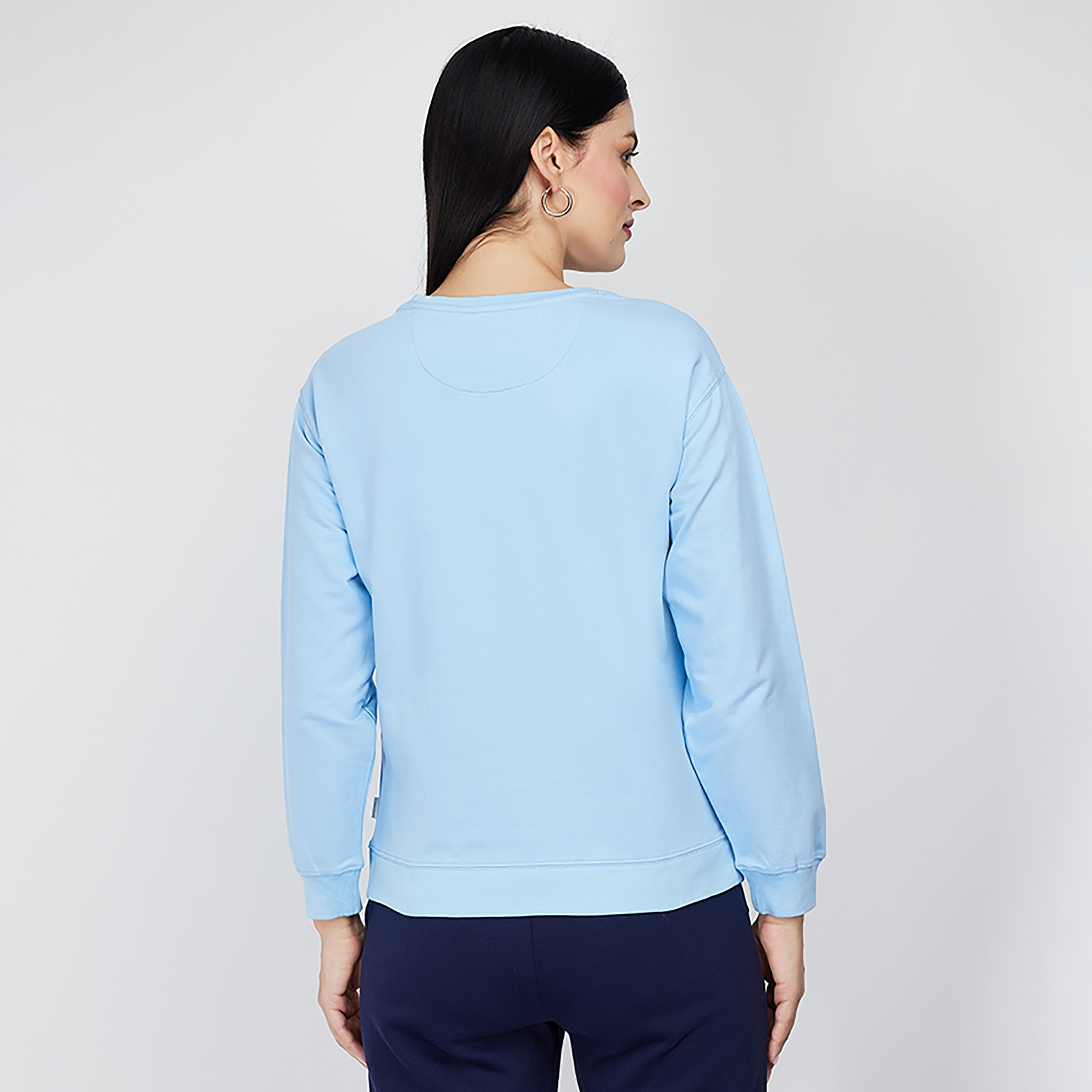سترة نسائية بأكمام طويلة برقبة دائرية مطرزة من نادي بيفرلي هيلز بولو-women-clothing-hoodiesandsweatshirts-sweatshirts-image-4