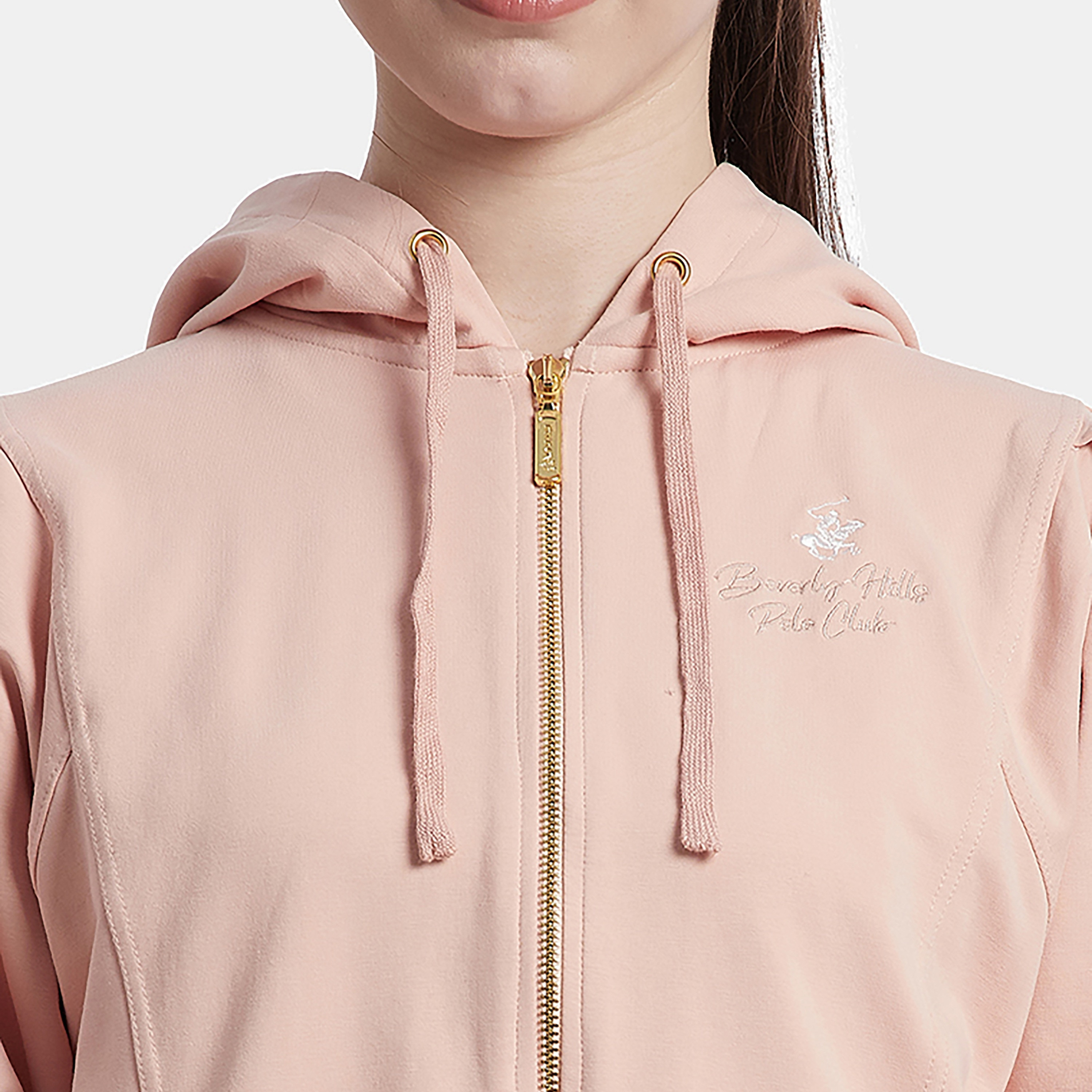  هودي مع لوجو بيفرلي هيلز بولو كلوب بسحاب كامل واكمام طويلة-women-clothing-hoodiesandsweatshirts-hoodies-image-3