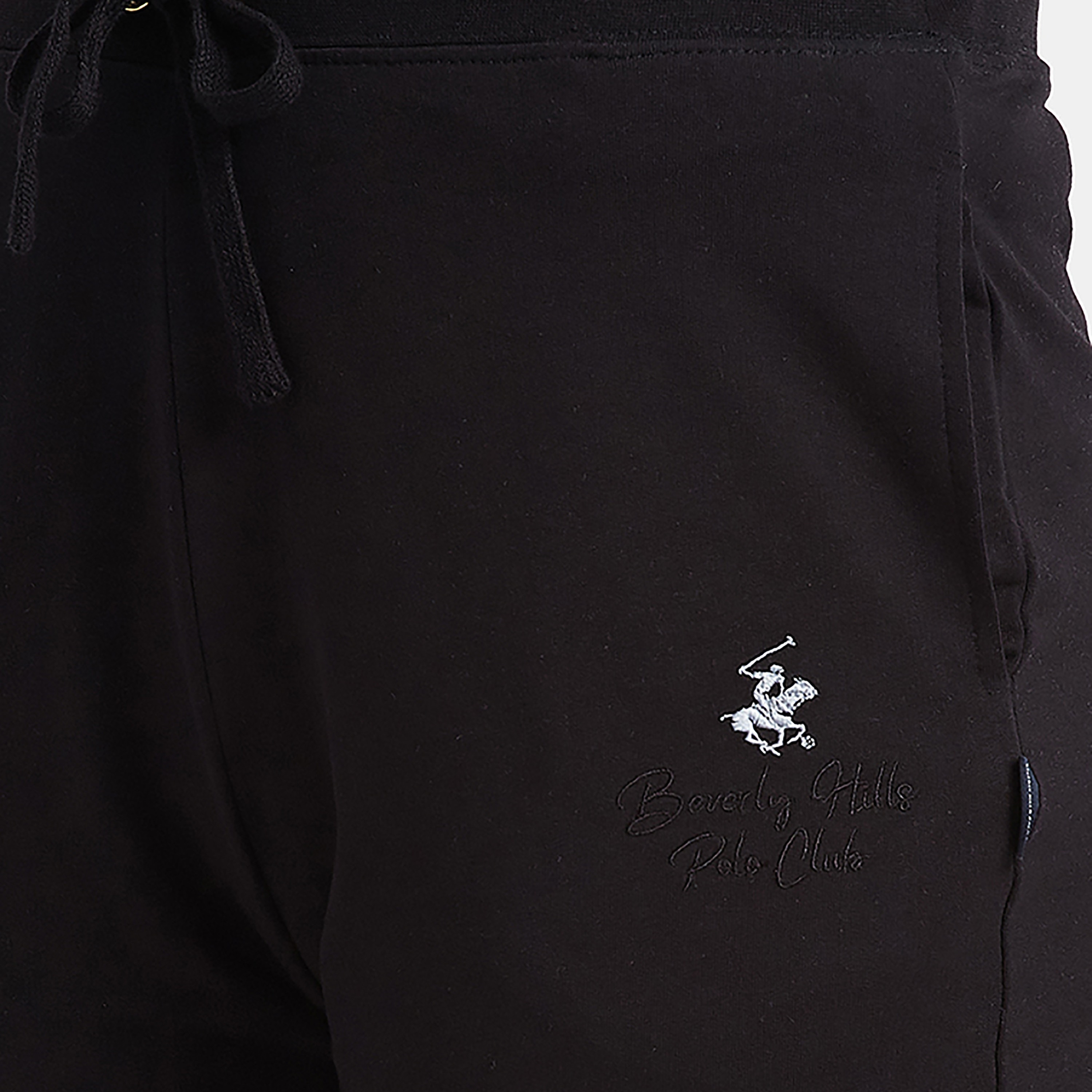 Beverly Hills Polo Club Logo Mid-Rise Drawstring Joggers-women-clothing-bottoms-joggers-image-3