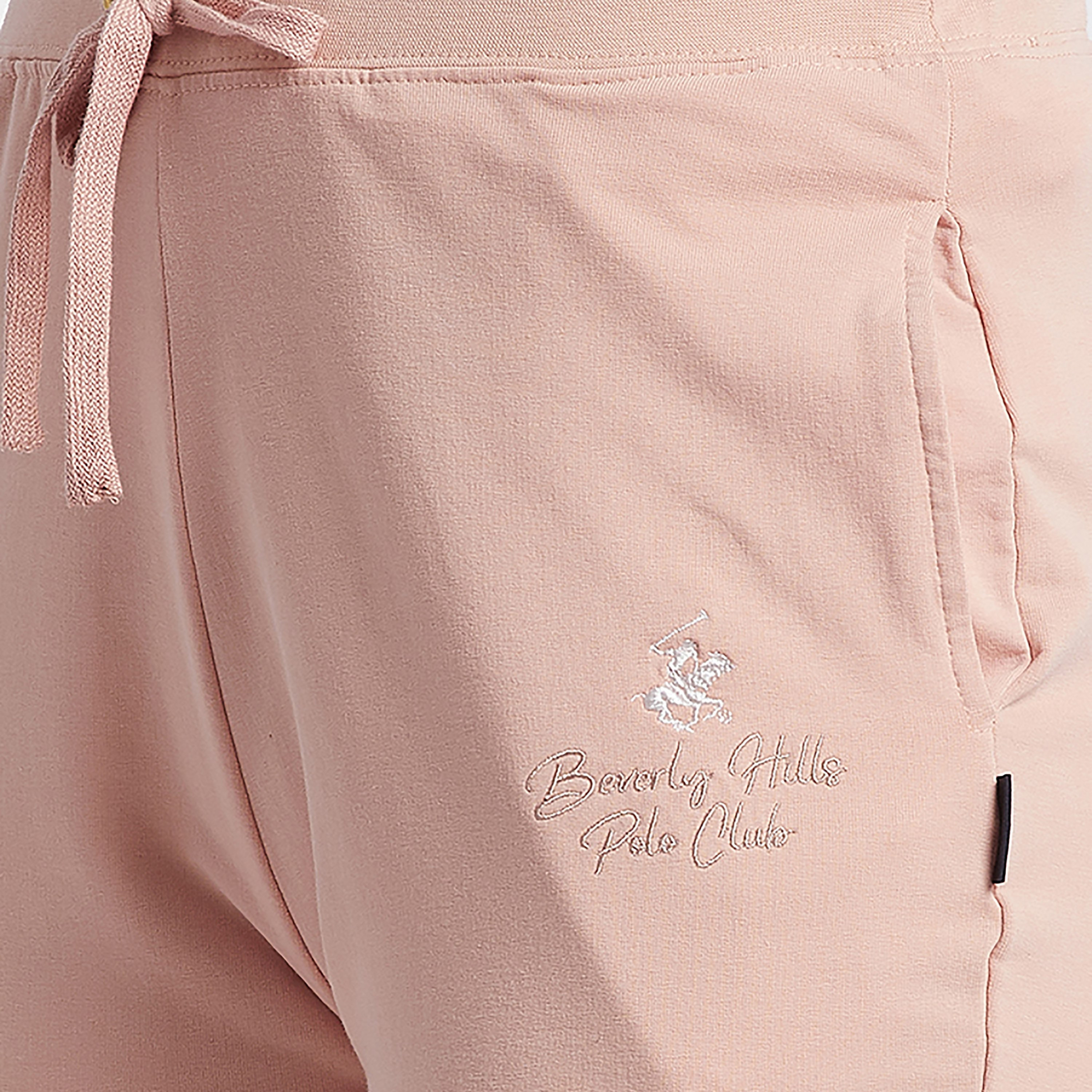جوغرز من بيفرلي هيلز بولو كلوب برباط متوسط الارتفاع مع شعار-women-clothing-bottoms-joggers-image-7
