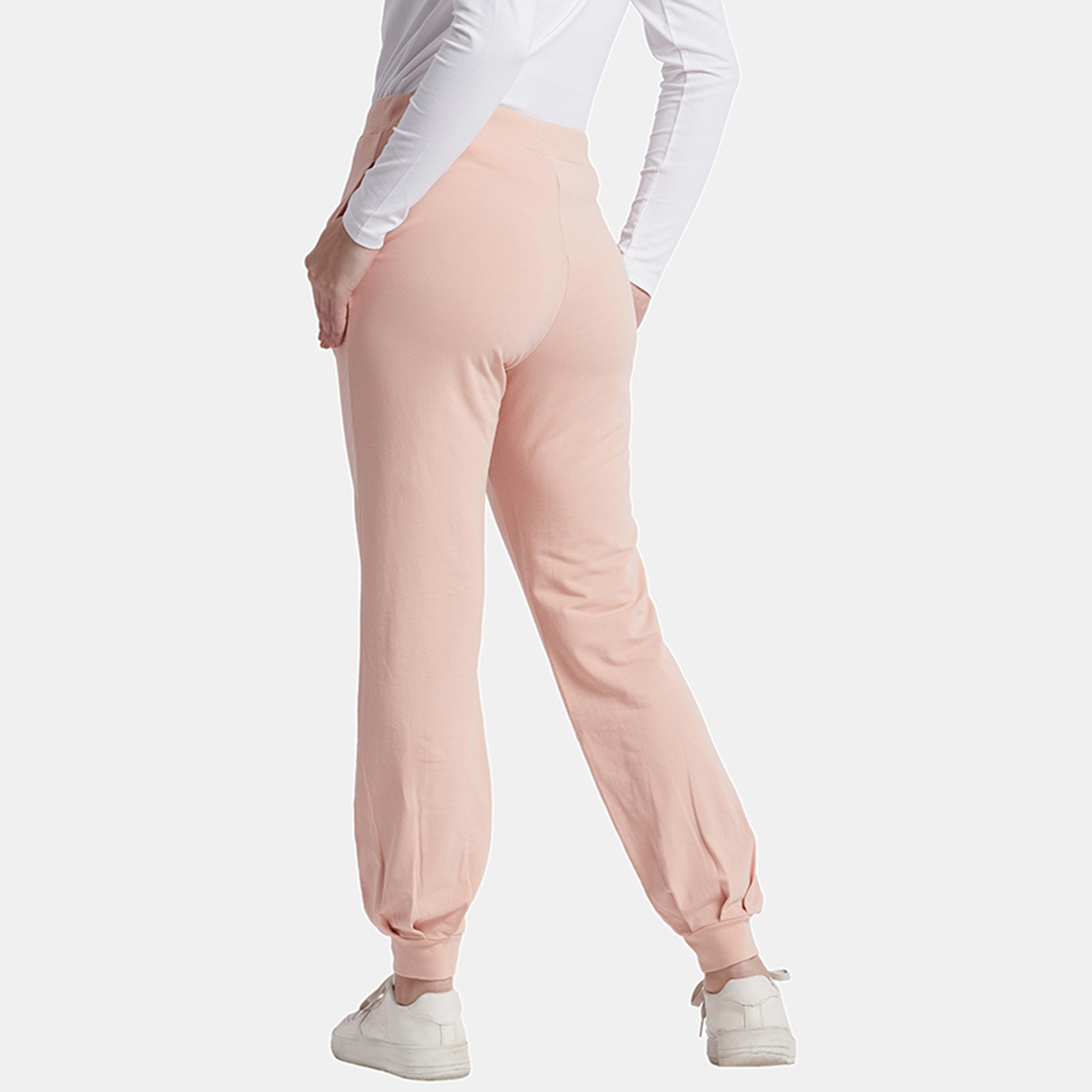 جوغرز من بيفرلي هيلز بولو كلوب برباط متوسط الارتفاع مع شعار-women-clothing-bottoms-joggers-image-8