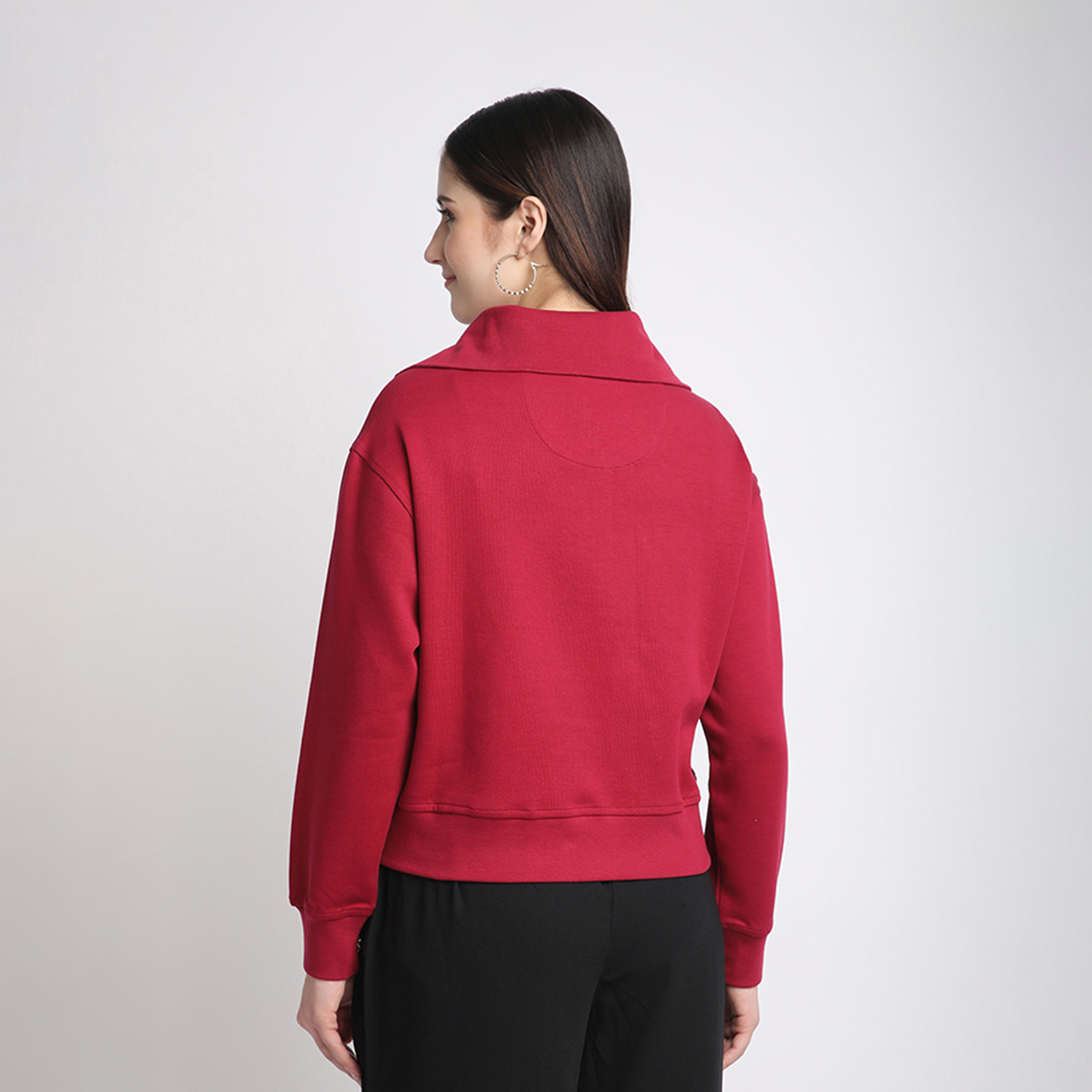 بيفرلي هيلز بولو كلوب سويت شيرت نسائي مع إغلاق نصف سحاب-women-clothing-hoodiesandsweatshirts-sweatshirts-image-4