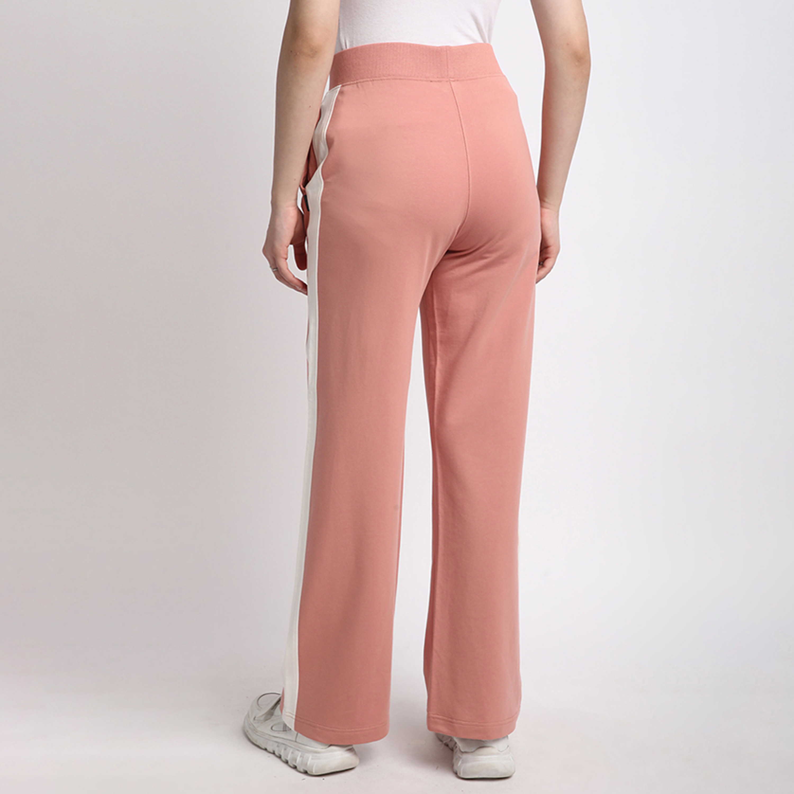 Beverly Hills Polo Club Plain High-Rise Elasticated Waist Women's Track Pants-women-clothing-bottoms-joggers-image-4