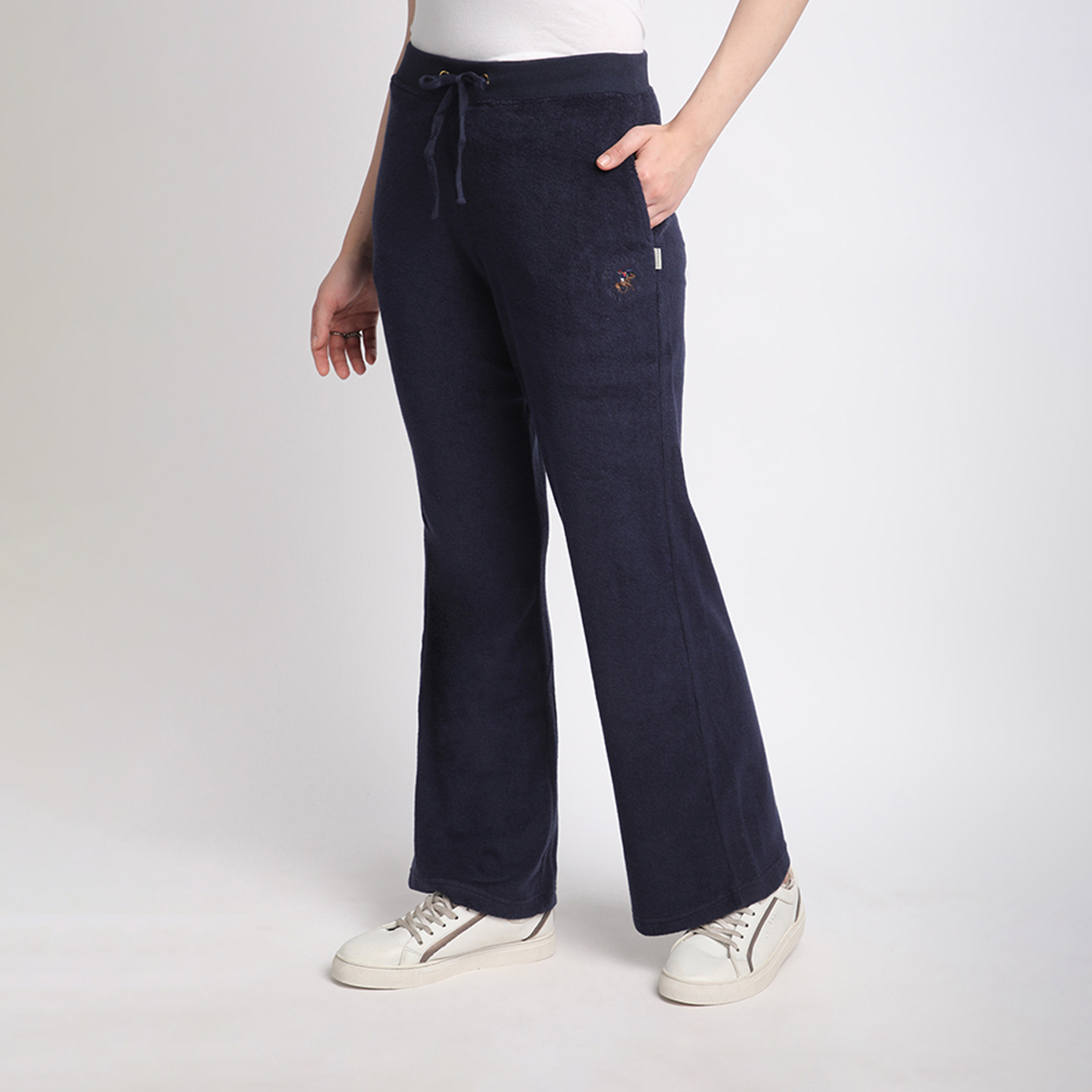 بيفرلي هيلز كلوب-  بنطال بخصر مرن وواسع الساق-women-clothing-bottoms-trousers-image-2