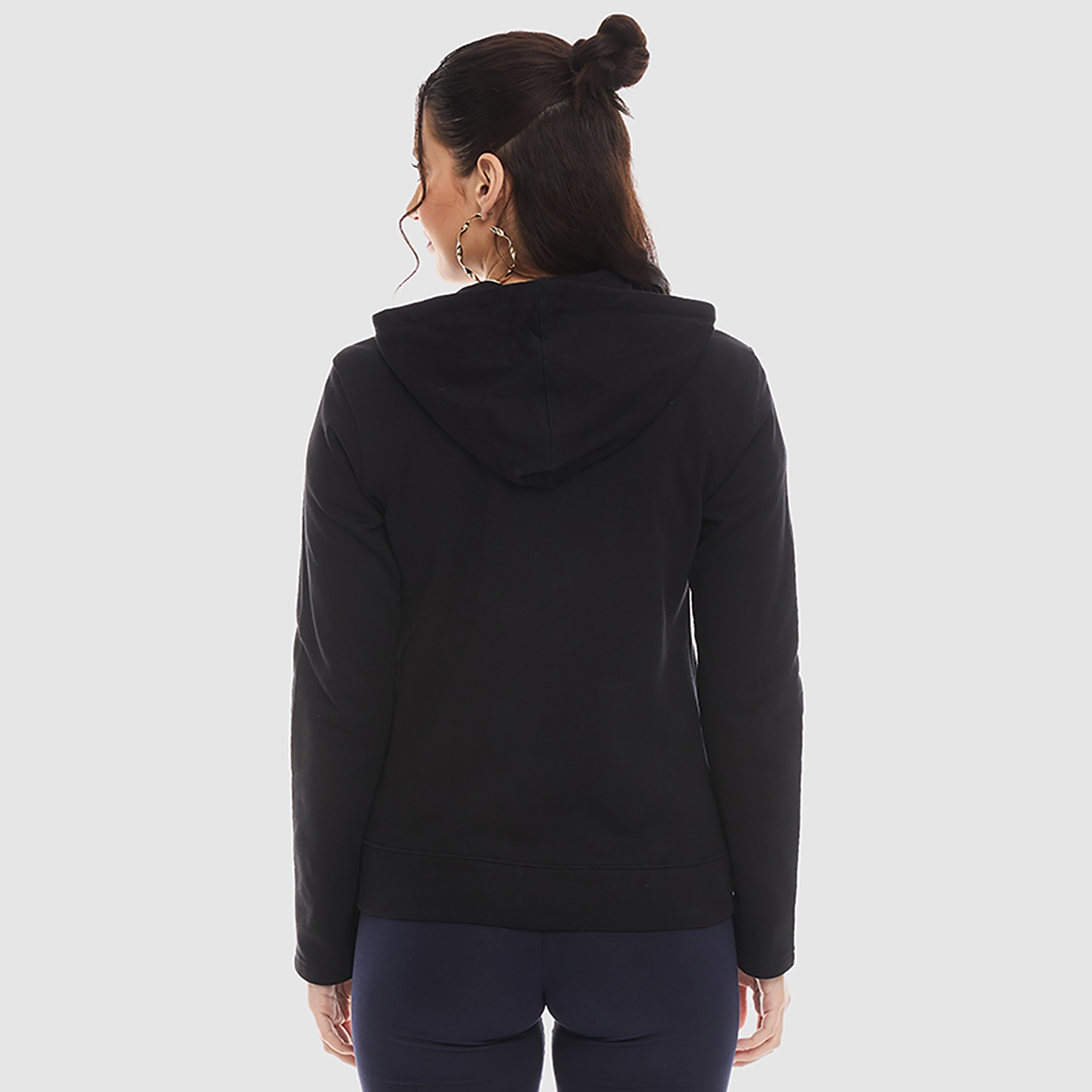 هودي نسائي سادة بأكمام طويلة وسحّاب من بيفرلي هيلز بولو كلوب-women-clothing-hoodiesandsweatshirts-hoodies-image-4