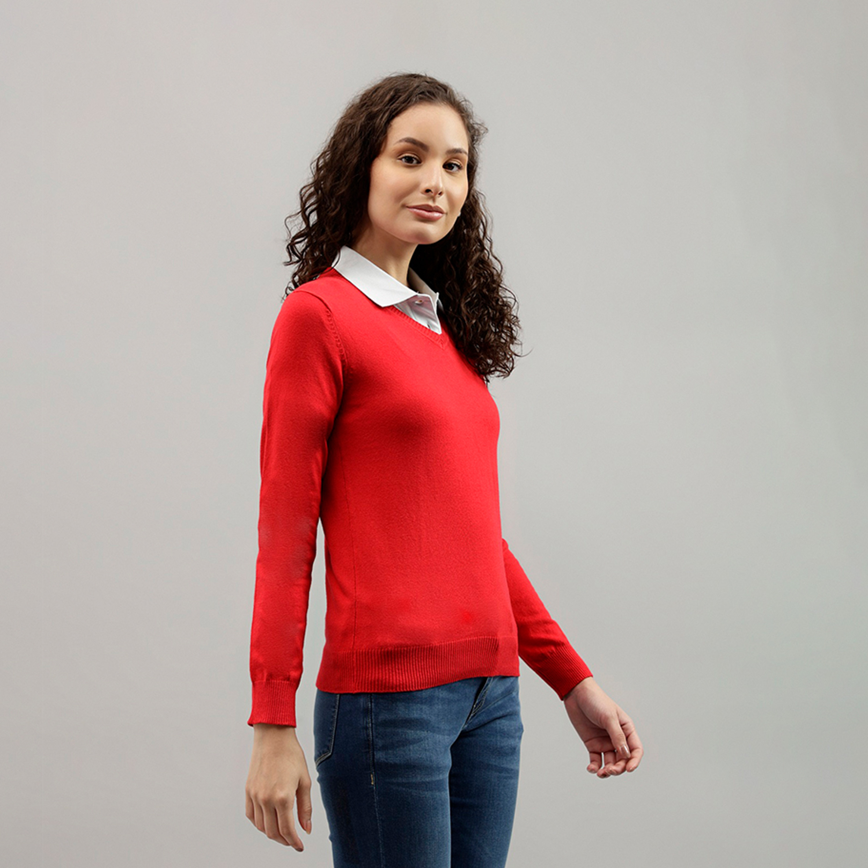 بيفرلي هيلز كلوب-  سترة المرأة الخامس الرقبة-women-clothing-cardigansandjumpers-jumpers-image-3