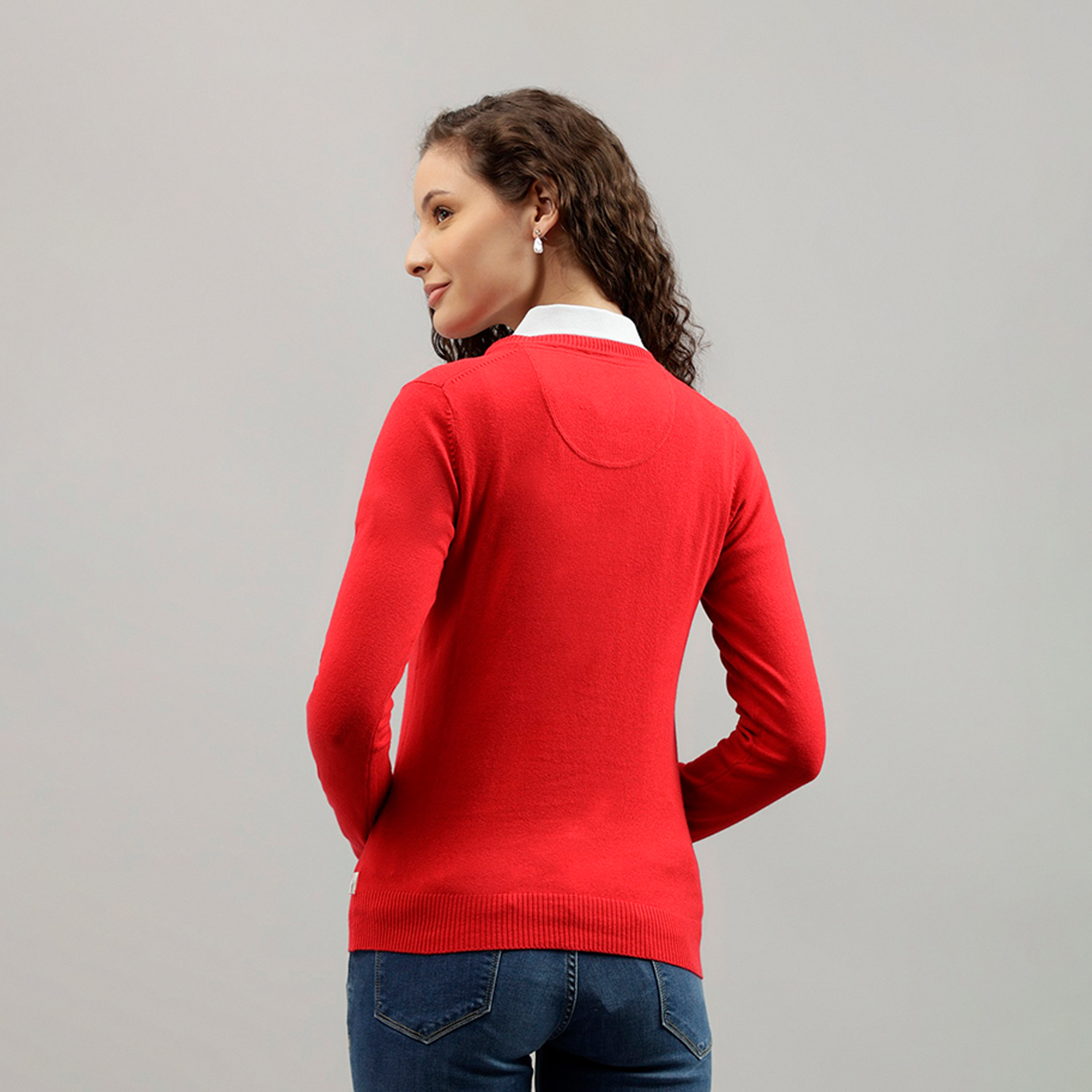 بيفرلي هيلز كلوب-  سترة المرأة الخامس الرقبة-women-clothing-cardigansandjumpers-jumpers-image-4