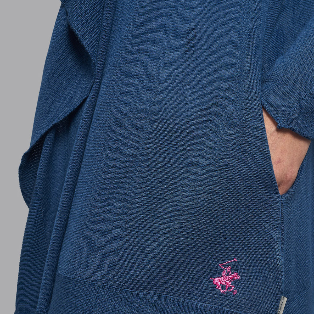Beverly Hills Polo Club Plain Front Open Long Sleeves Shrugs-women-winterwear-cardigansandjumpers-cardigans-image-5