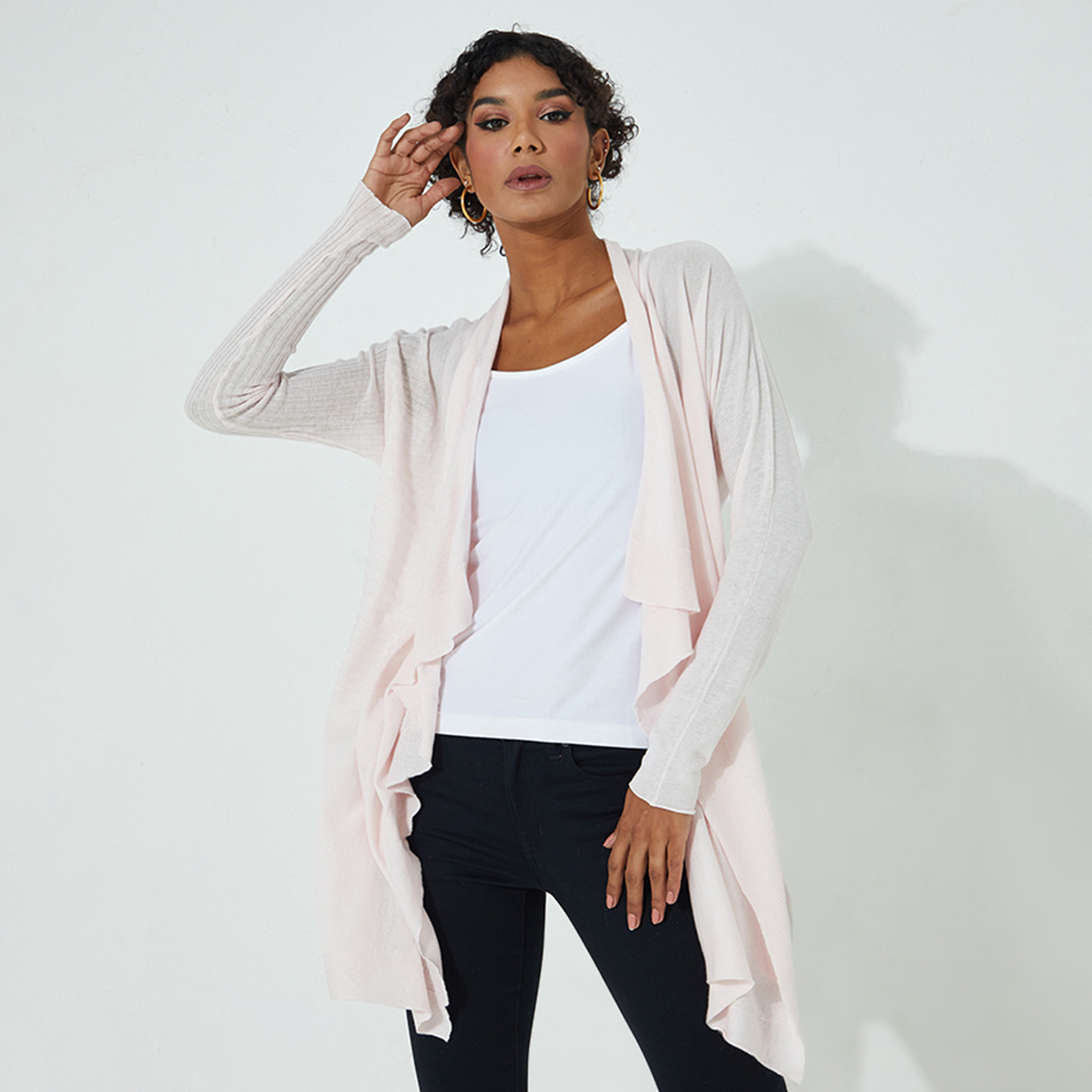 بيفرلي هيلز بولو كلوب-  كارديغان نسائي سادة قصير-women-clothing-shirtsandblouses-blouses-image-5
