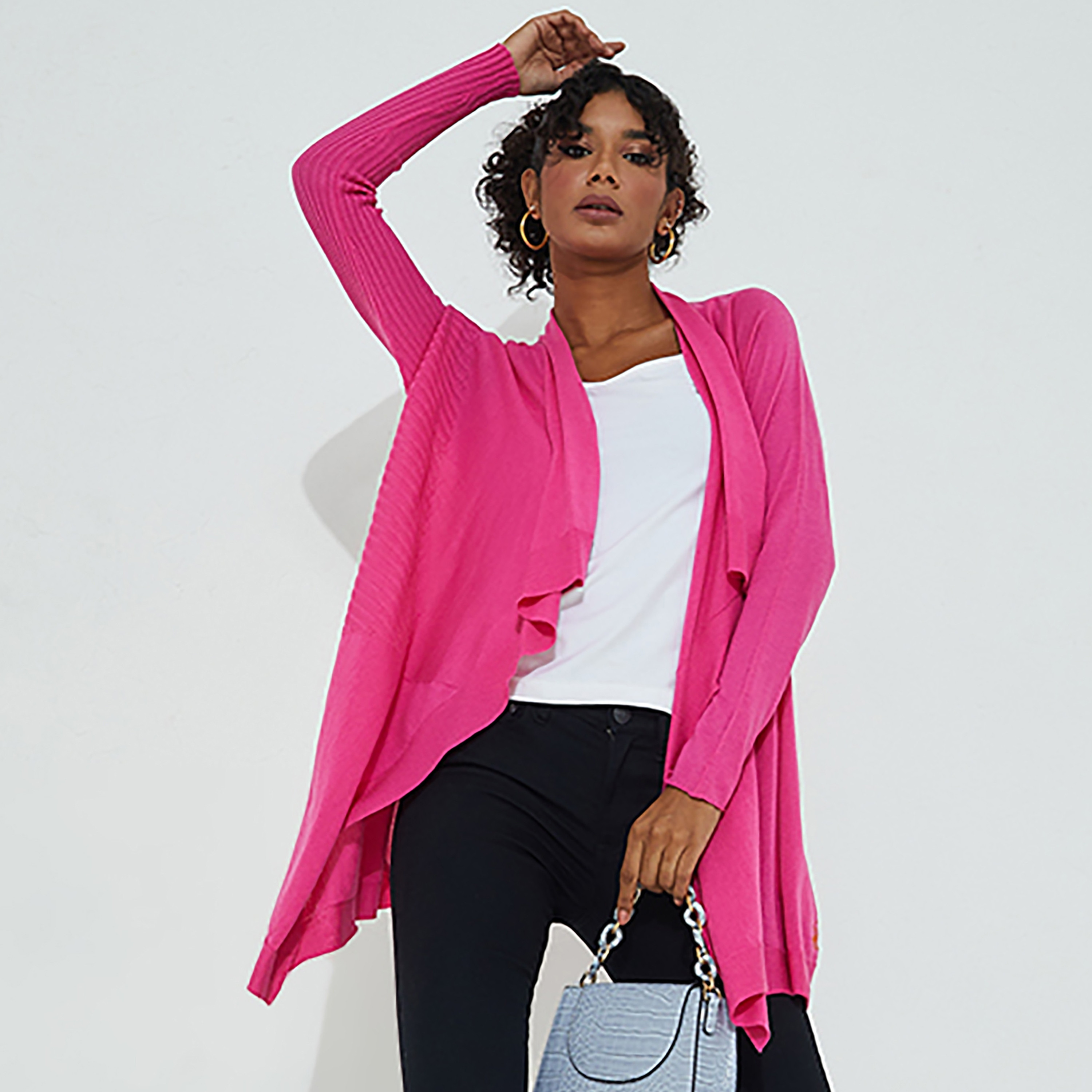 بيفرلي هيلز بولو كلوب-  كارديغان نسائي سادة قصير-women-clothing-shirtsandblouses-blouses-image-13