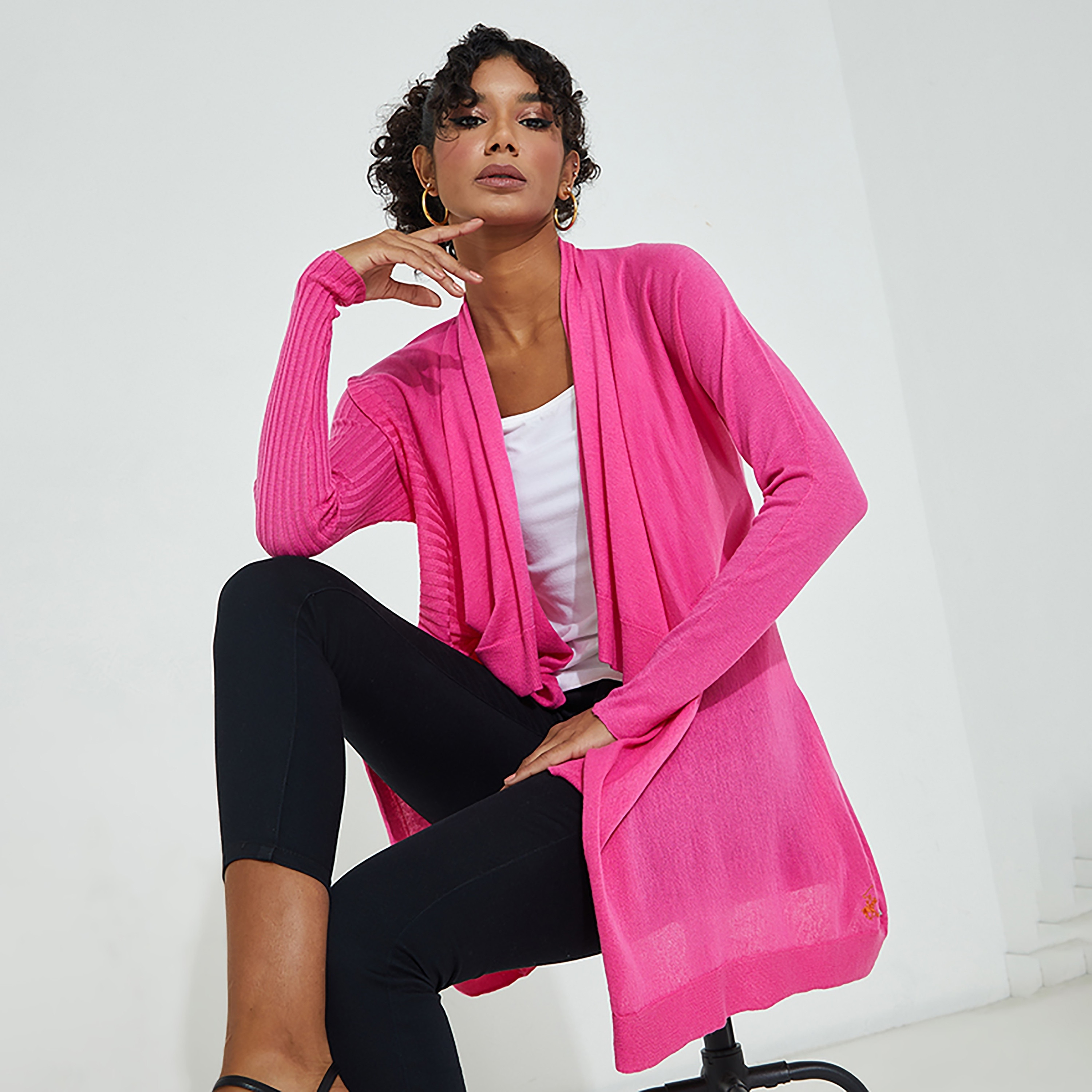 بيفرلي هيلز بولو كلوب-  كارديغان نسائي سادة قصير-women-clothing-shirtsandblouses-blouses-image-14