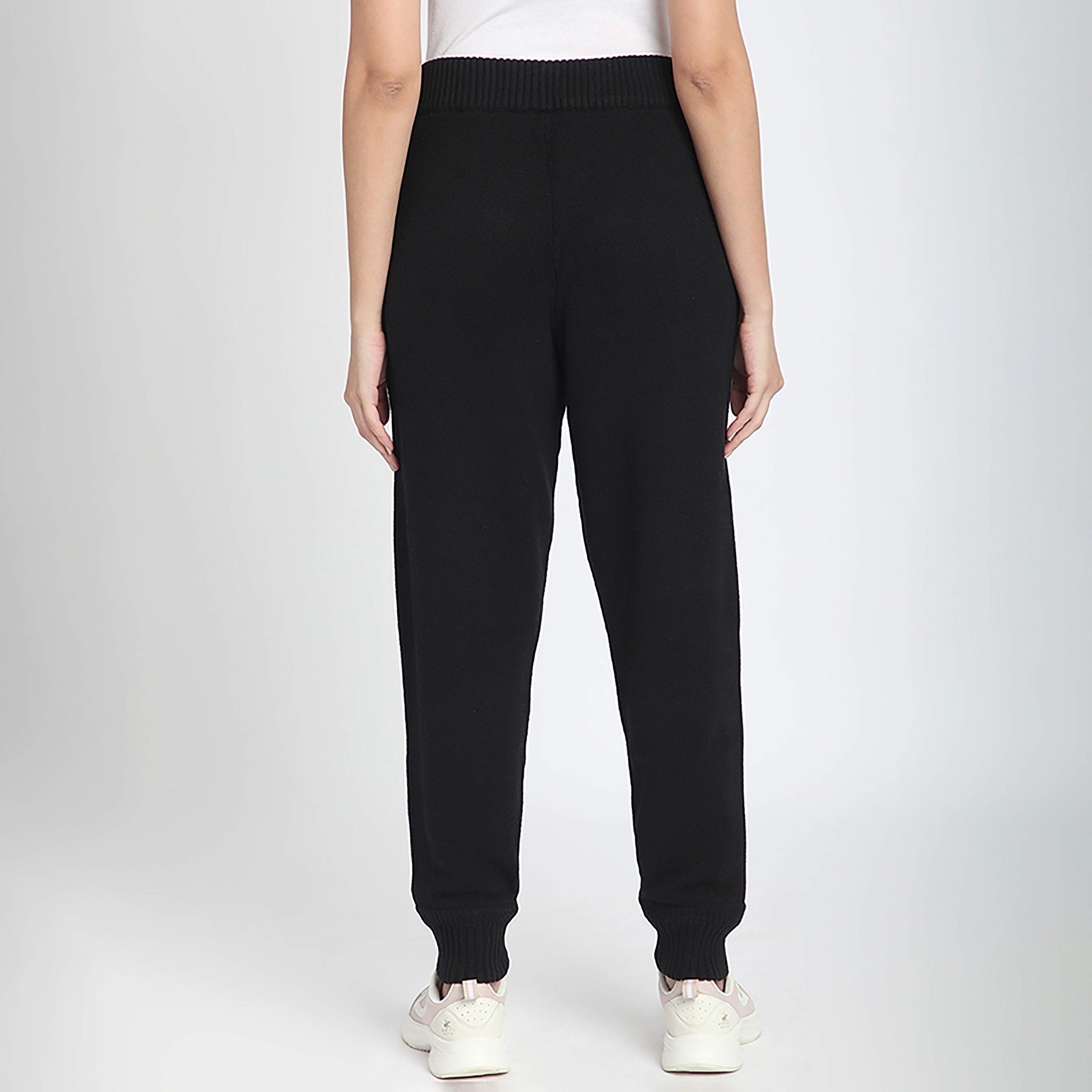Beverly Hills Polo Club Plain High-Rise Drawstring Women's Joggers-women-clothing-bottoms-joggers-image-4