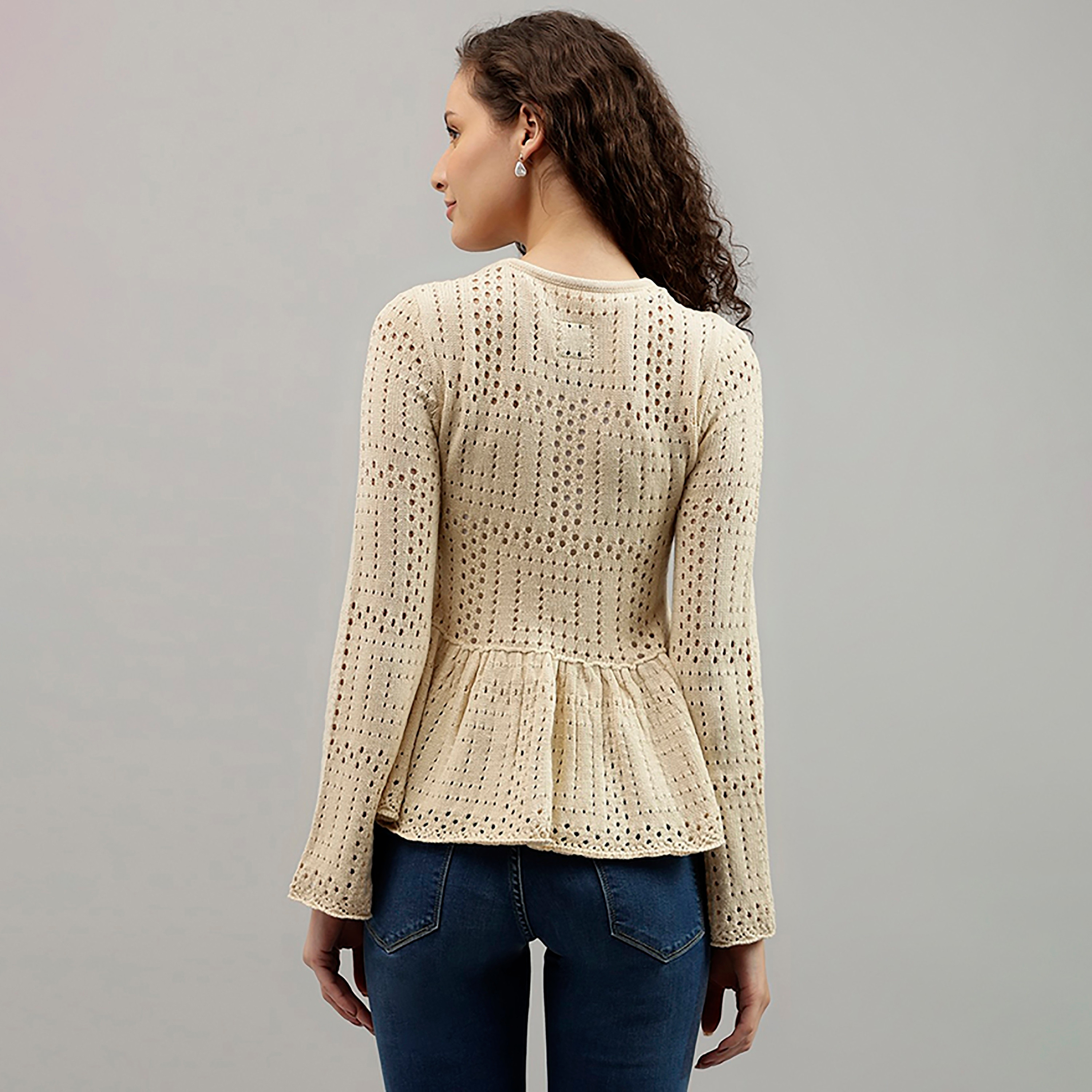 بيفرلي هيلز بولو كلوب محكم جولة الرقبة طويلة الأكمام المرأة بيبلوم السترة-women-clothing-cardigansandjumpers-jumpers-image-4