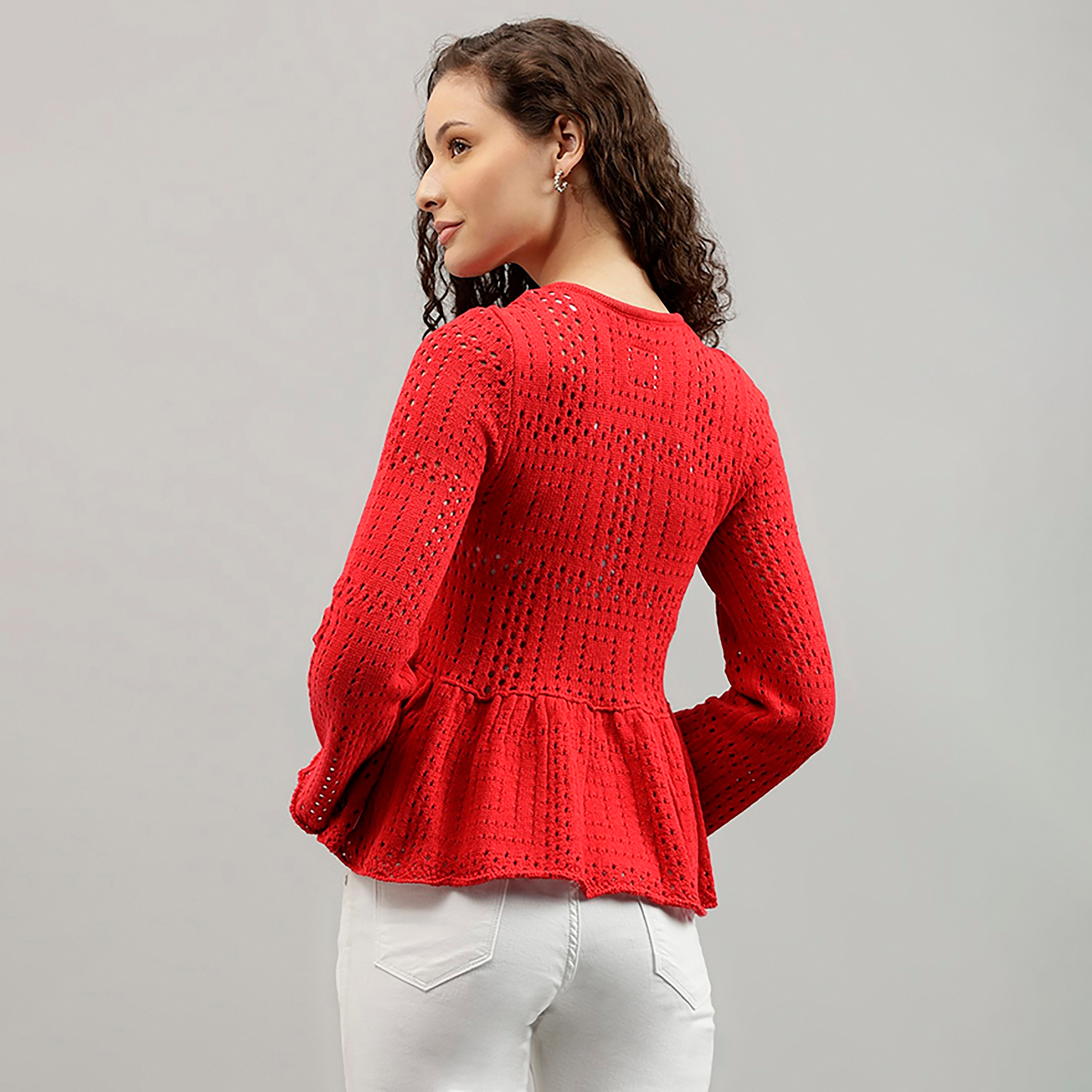 بيفرلي هيلز بولو كلوب محكم جولة الرقبة طويلة الأكمام المرأة بيبلوم السترة-women-clothing-cardigansandjumpers-jumpers-image-1