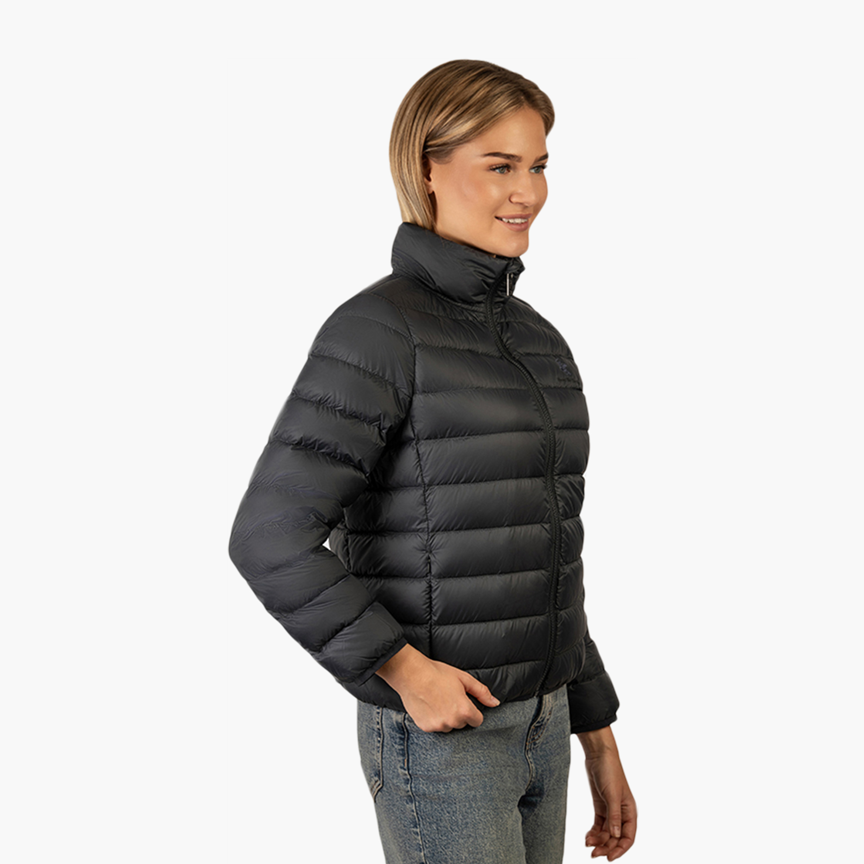 Beverly Hills Polo Club Plain High Neck Long Sleeves Women's Puffer Jacket-women-winterwear-coatsandjackets-jackets-image-3