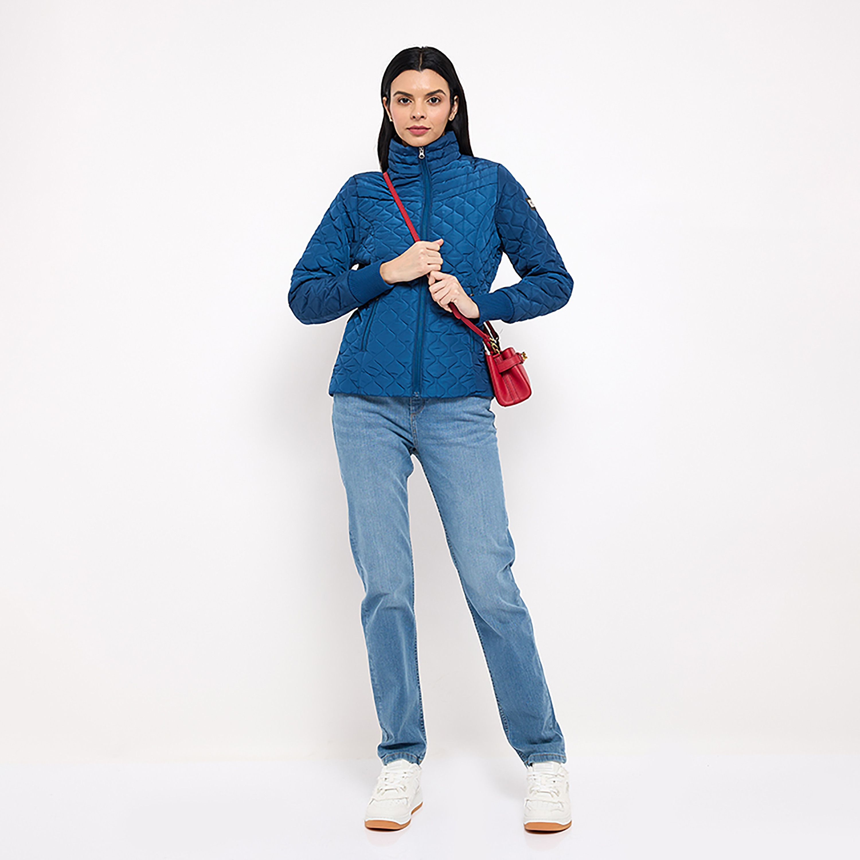 جاكيت نسائي مبطن بياقة عالية وأكمام طويلة من بيفرلي هيلز بولو كلوب-women-winterwear-coatsandjackets-jackets-image-6