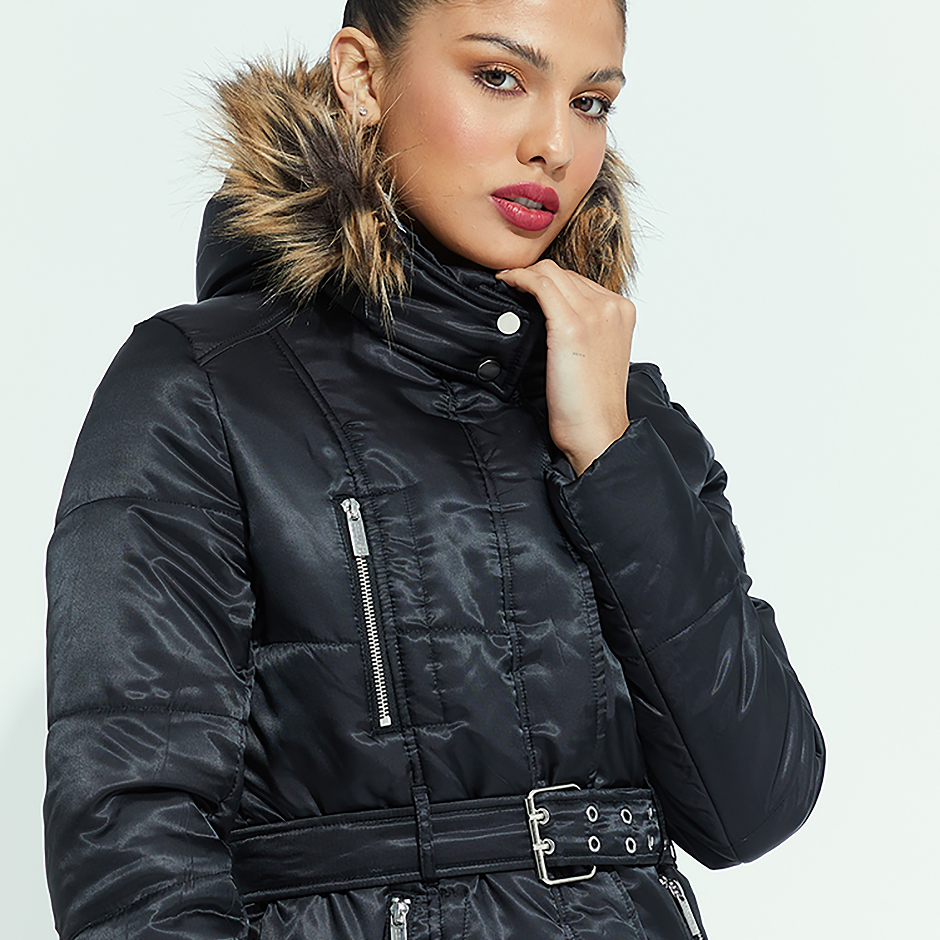 بيفرلي هيلز بولو كلوب-  جاكيت باركا نسائي سادة-women-winterwear-coatsandjackets-jackets-image-3