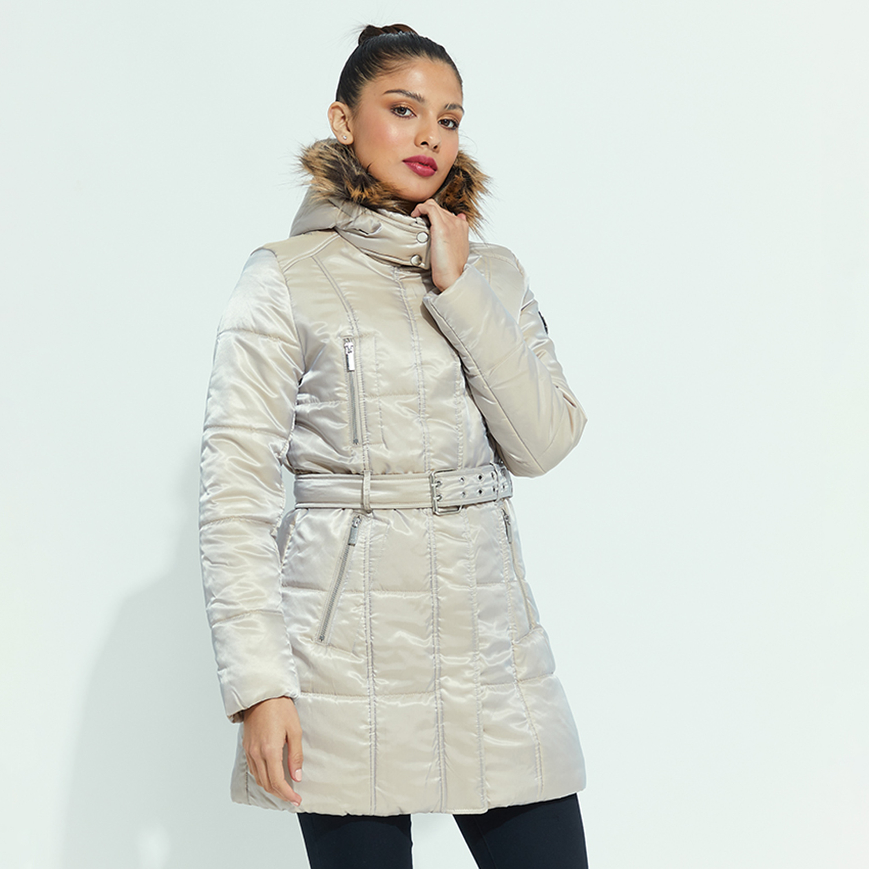 بيفرلي هيلز بولو كلوب-  جاكيت باركا نسائي سادة-women-winterwear-coatsandjackets-jackets-image-5