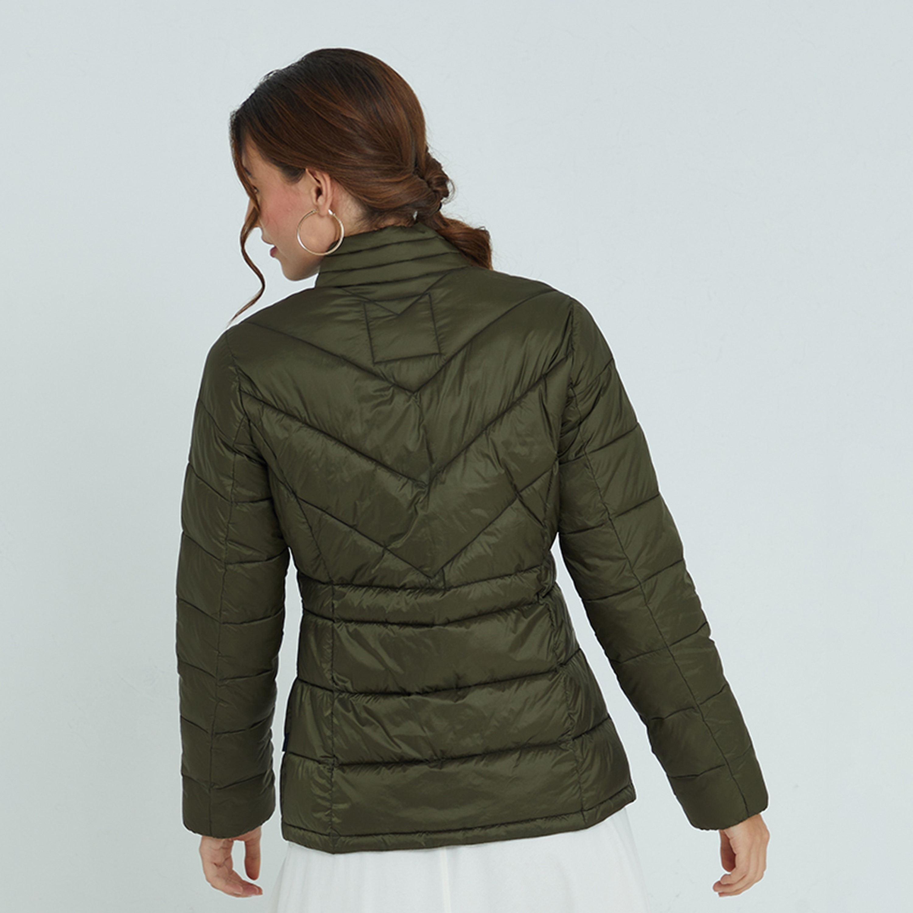 Beverly Hills Polo Club Quilted High Neck Long Sleeves Women's Puffer Jacket-women-winterwear-coatsandjackets-jackets-image-4