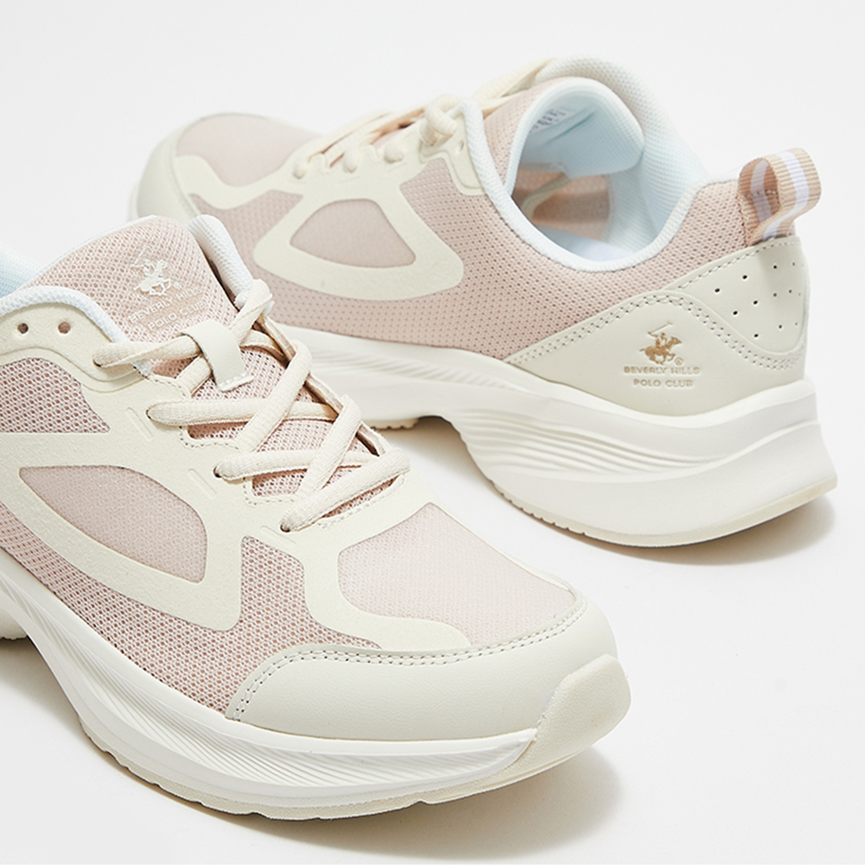 حذاء رياضي نسائي منخفض الكاحل برباط من بيفرلي هيلز بولو كلوب-women-shoes-sneakers-image-2