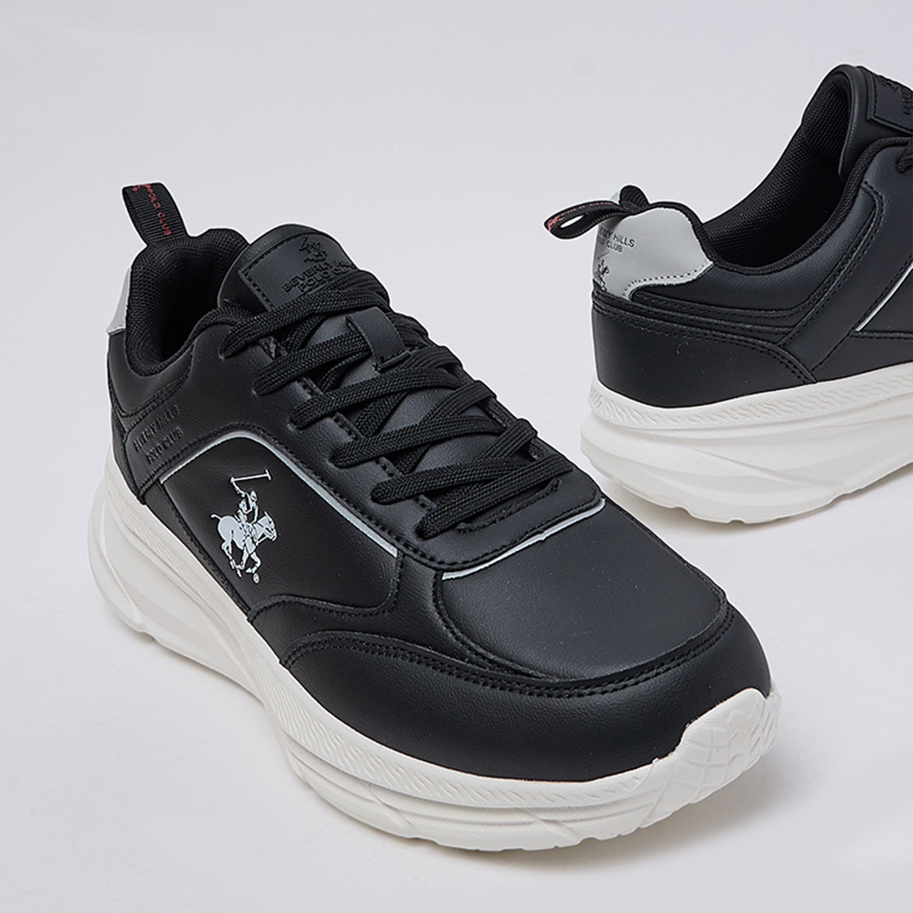 حذاء رياضي بيفرلي هيلز بولو كلوب للرجال برباط عند الكاحل | BPLR24082M-men-shoes-sneakers-image-2