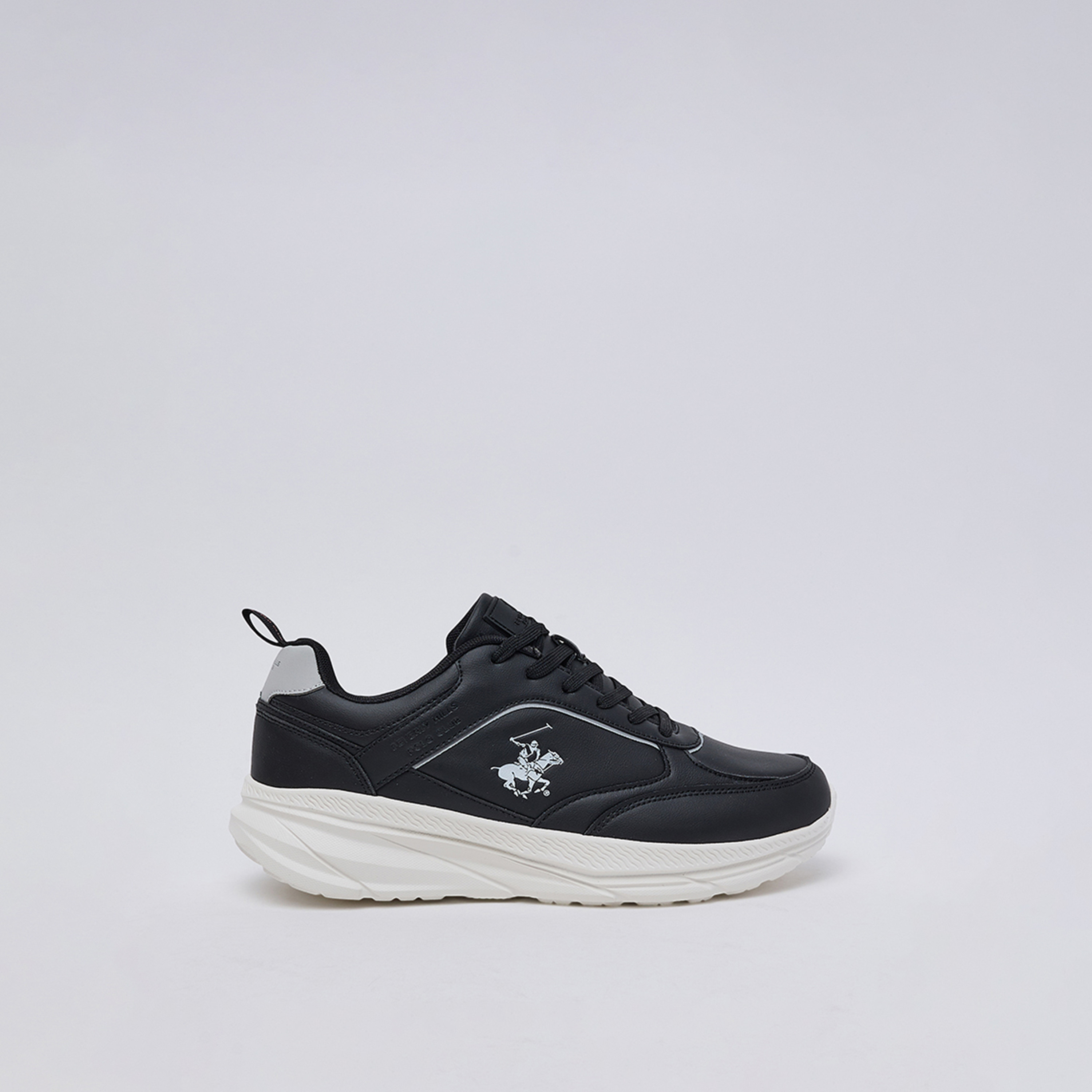 Beverly Hills Polo Club Men's Lace-Up Low Ankle Sneakers | BPLR24082M-men-shoes-sneakers-image-3