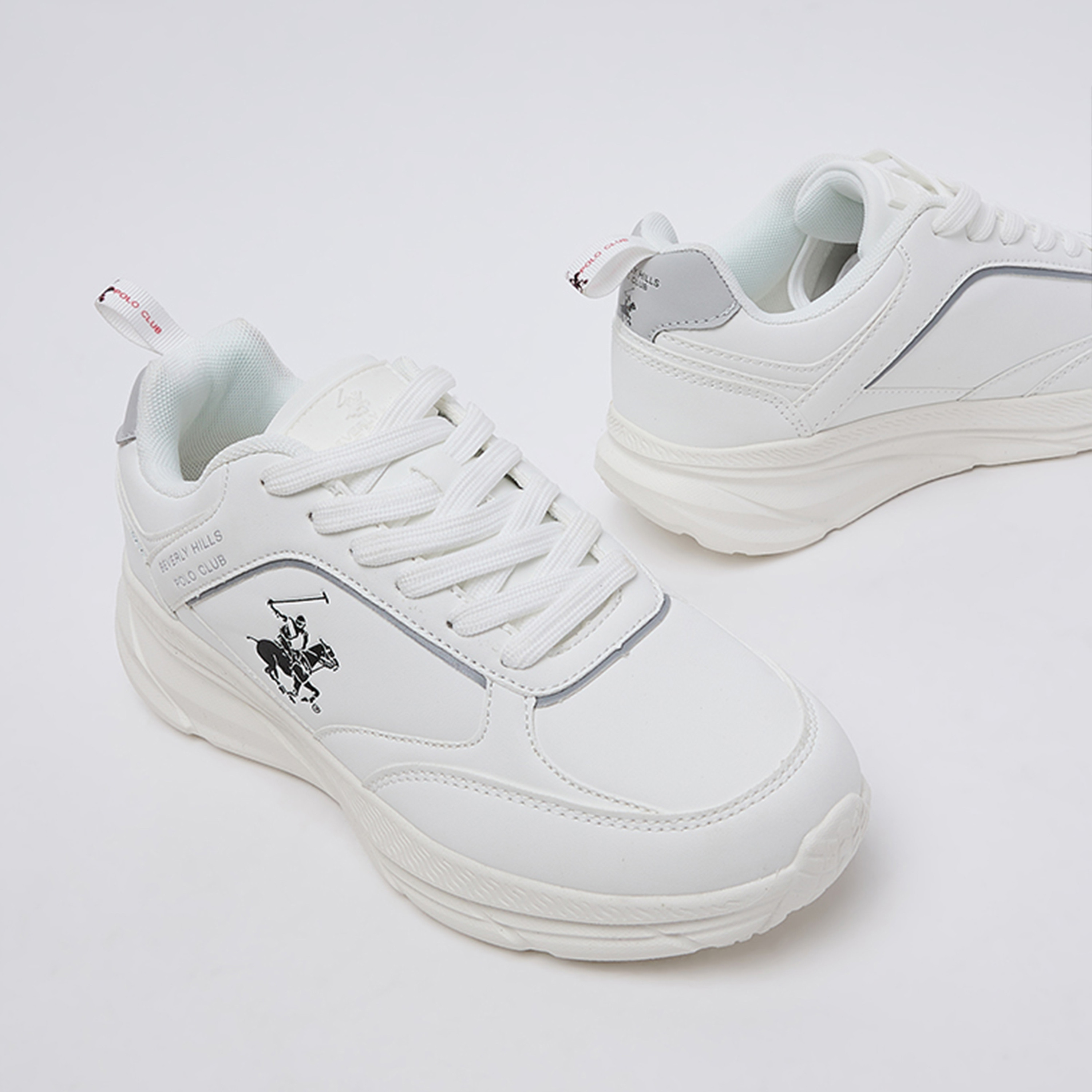 Beverly Hills Polo Club Women's Lace-Up Low Ankle Sneakers | BPLR24082W-women-shoes-sneakers-image-7