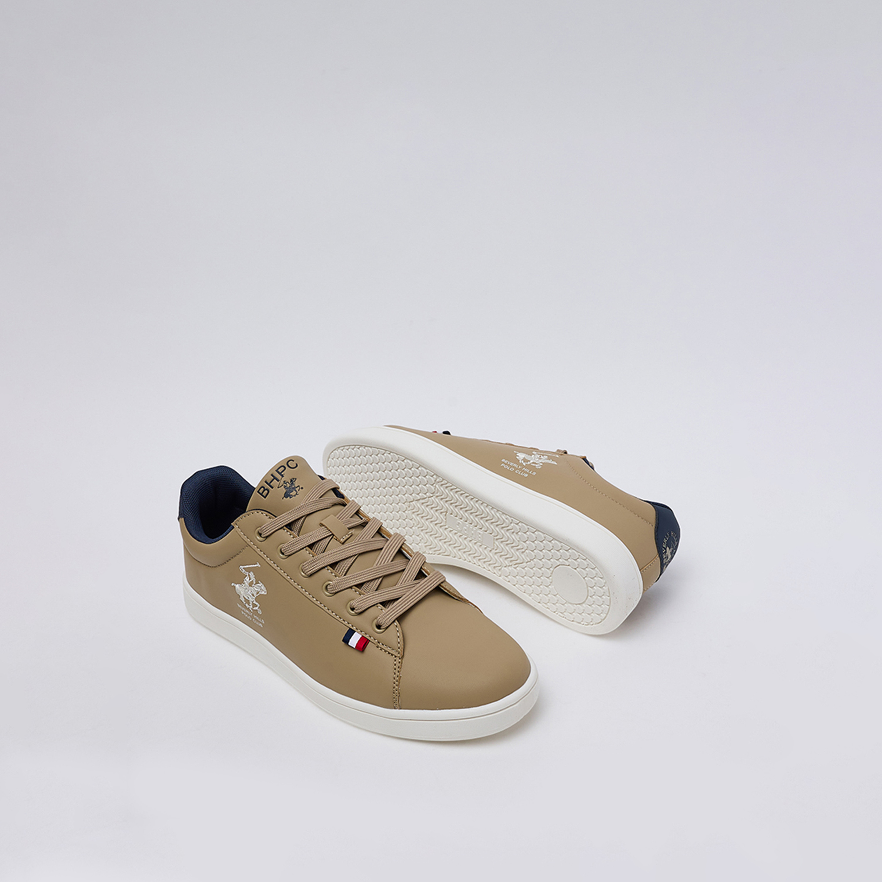Beverly Hills Polo Club Men's Lace-Up Low Ankle Sneakers | BPLR24084-men-shoes-sneakers-image-5