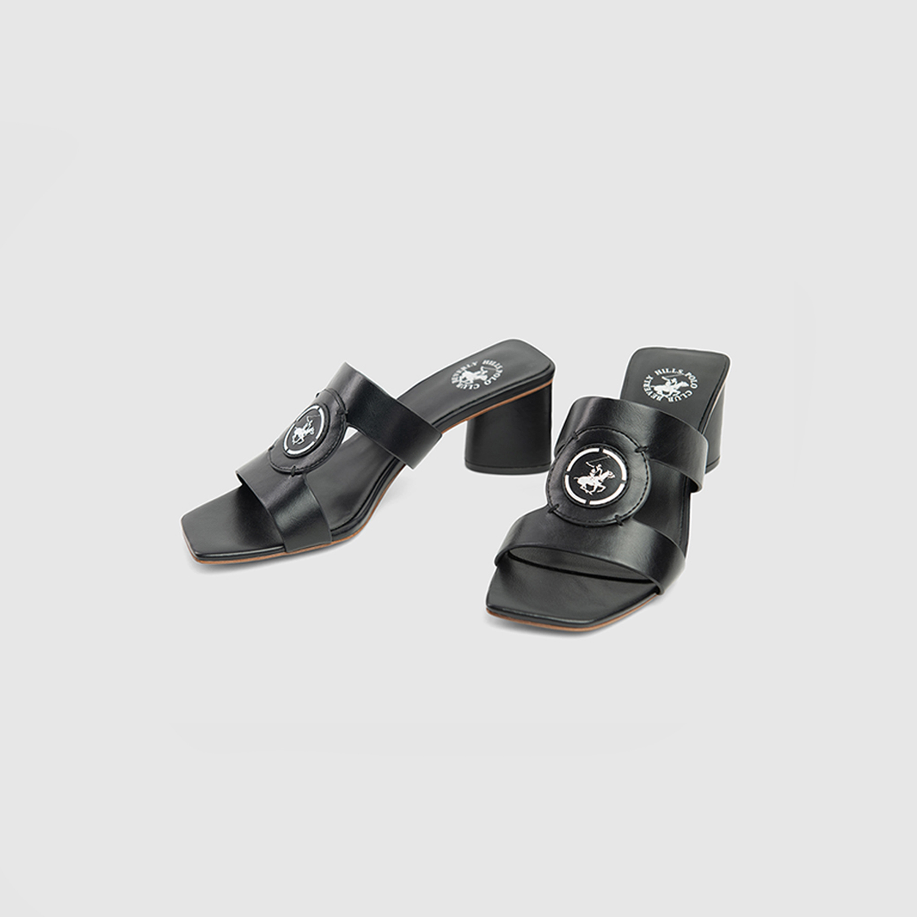 Beverly Hills Polo Club Women's Slip-On Block Heels | BPLS604117-11B-women-shoes-sandals-heeled-image-2