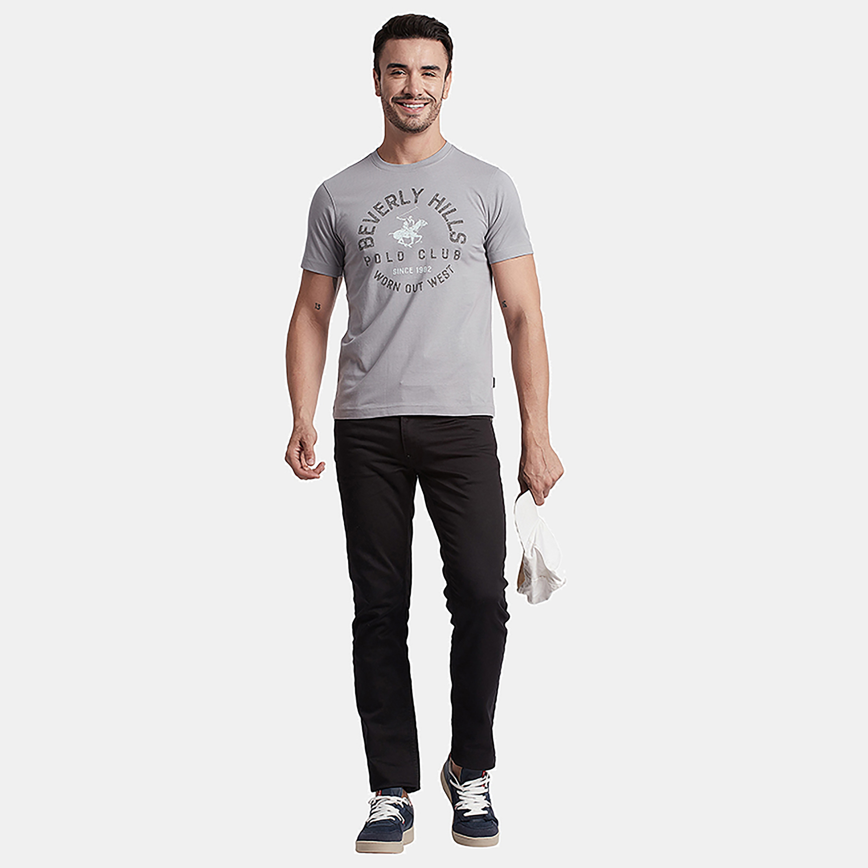 Beverly Hills Polo Club Printed Crew Neck Short Sleeves T-Shirt-men-clothing-tshirtsandpolos-tshirts-image-2