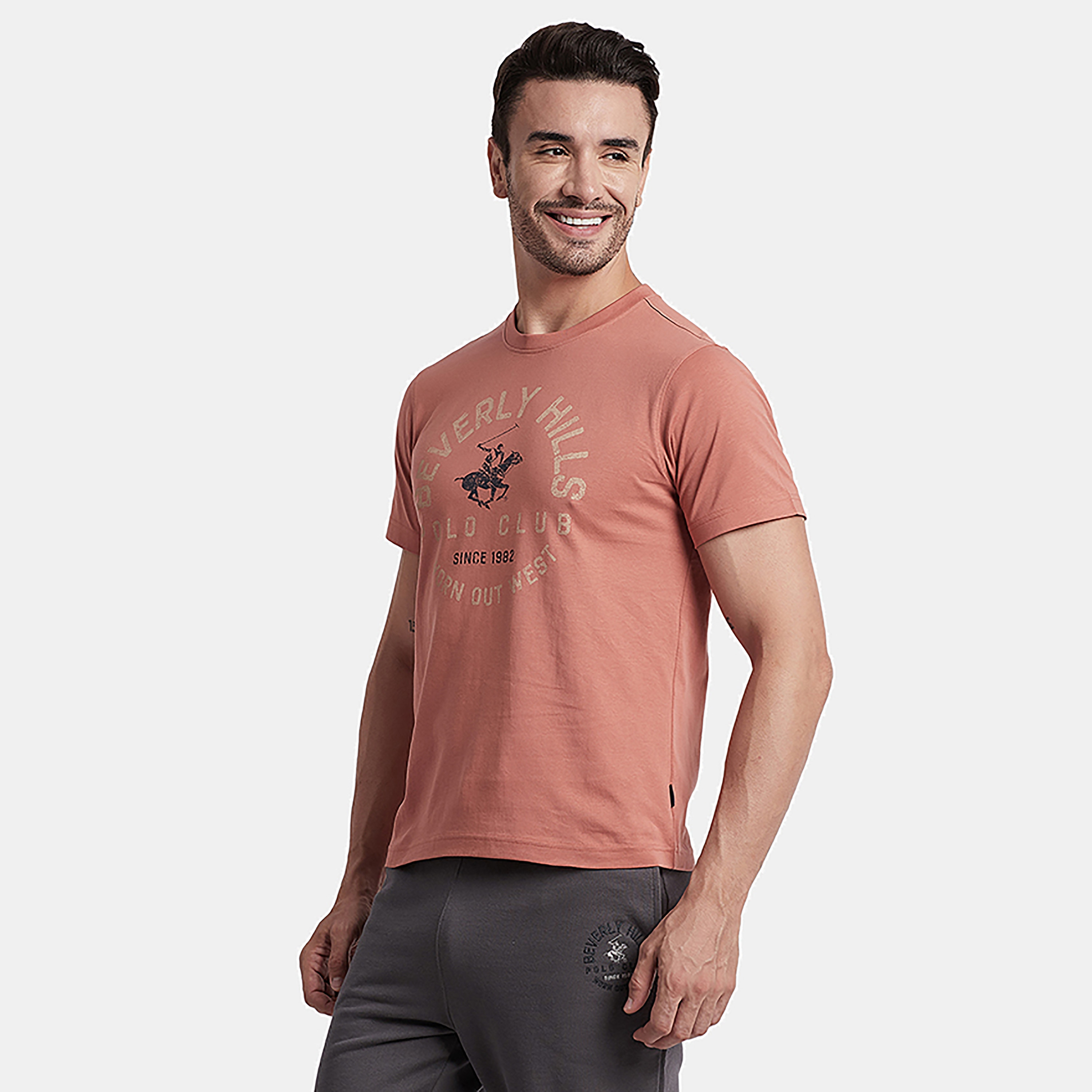 تي شيرت بيفرلي هيلز بولو كلوب بياقة مستديرة وأكمام قصيرة مع مطبوع-men-clothing-tshirtsandpolos-tshirts-image-5