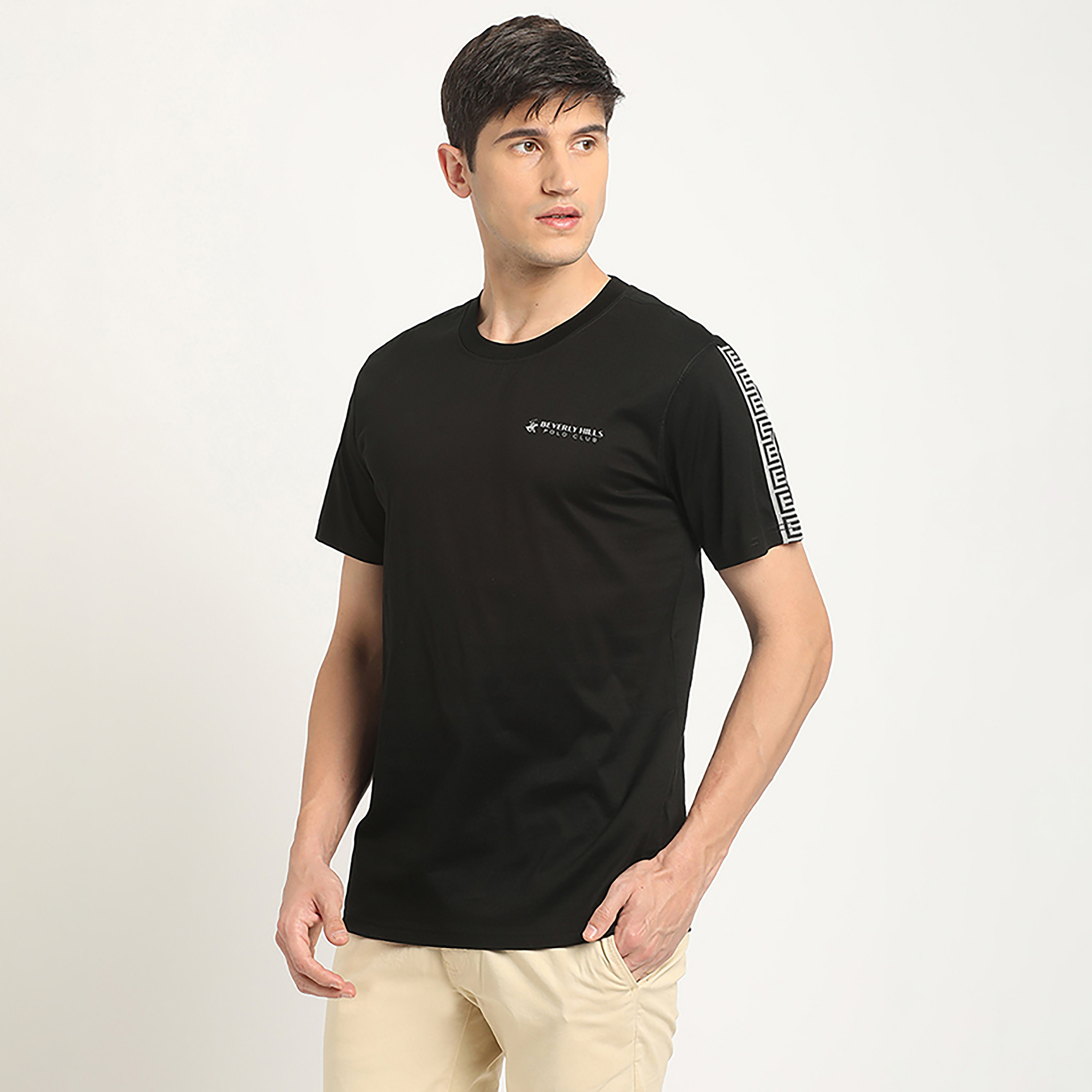Beverly Hills Polo Club Plain Crew Neck Short Sleeves T-Shirt-PROMO_CP_BHPC_101125-image-2