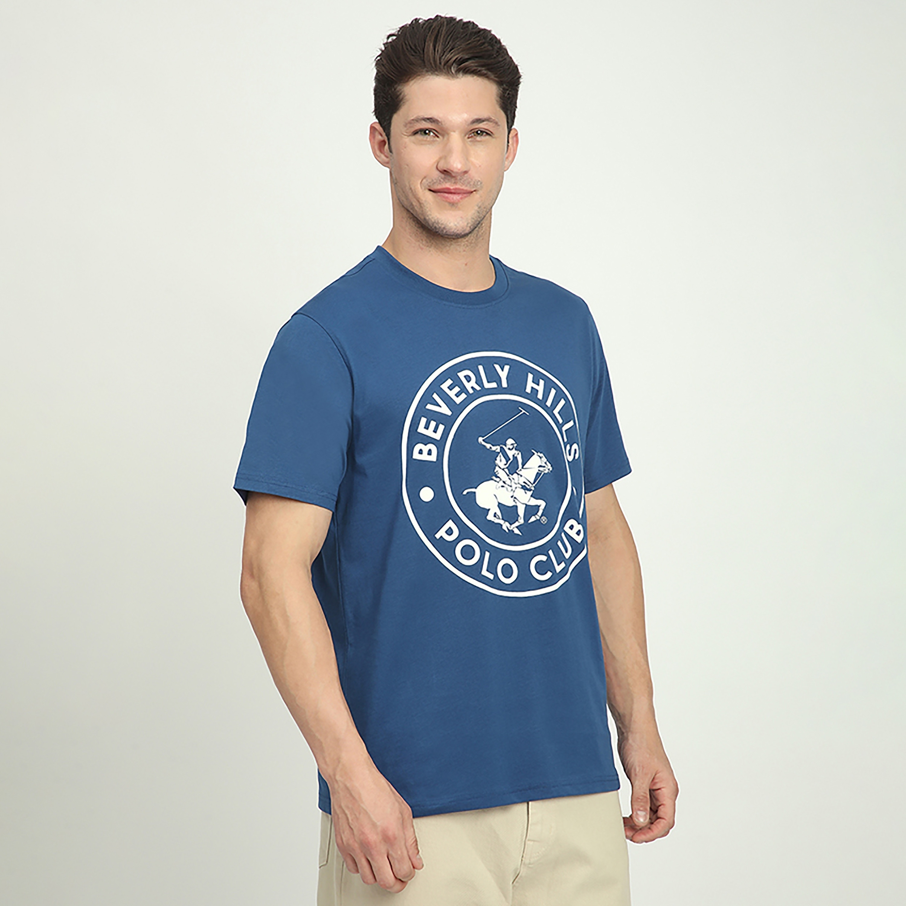 تي شيرت رجالي بأكمام قصيرة ورقبة دائرية وطبعة شعار من بيفرلي هيلز بولو كلوب-men-clothing-tshirtsandpolos-tshirts-image-11