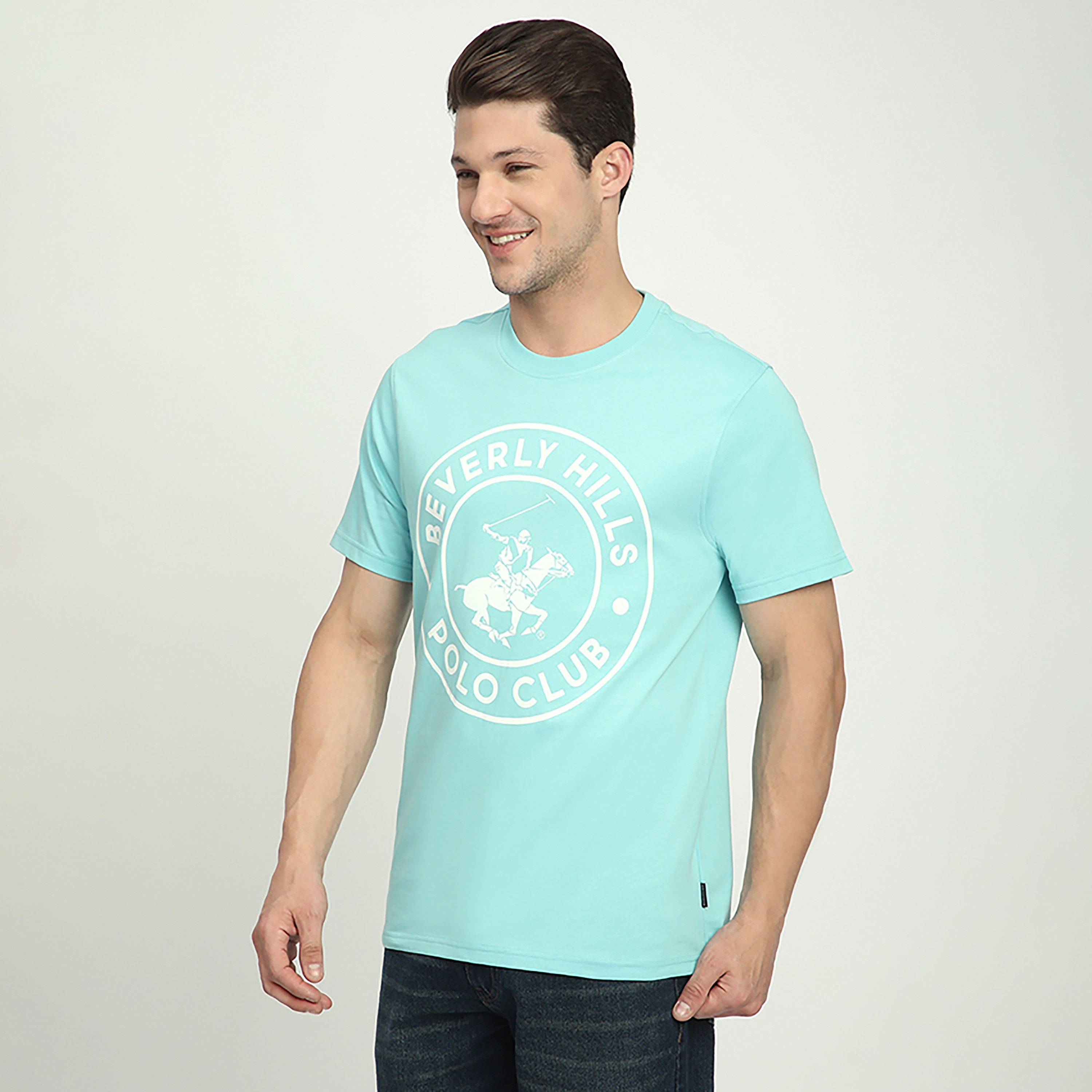 تي شيرت رجالي بأكمام قصيرة ورقبة دائرية وطبعة شعار من بيفرلي هيلز بولو كلوب-men-clothing-tshirtsandpolos-tshirts-image-2