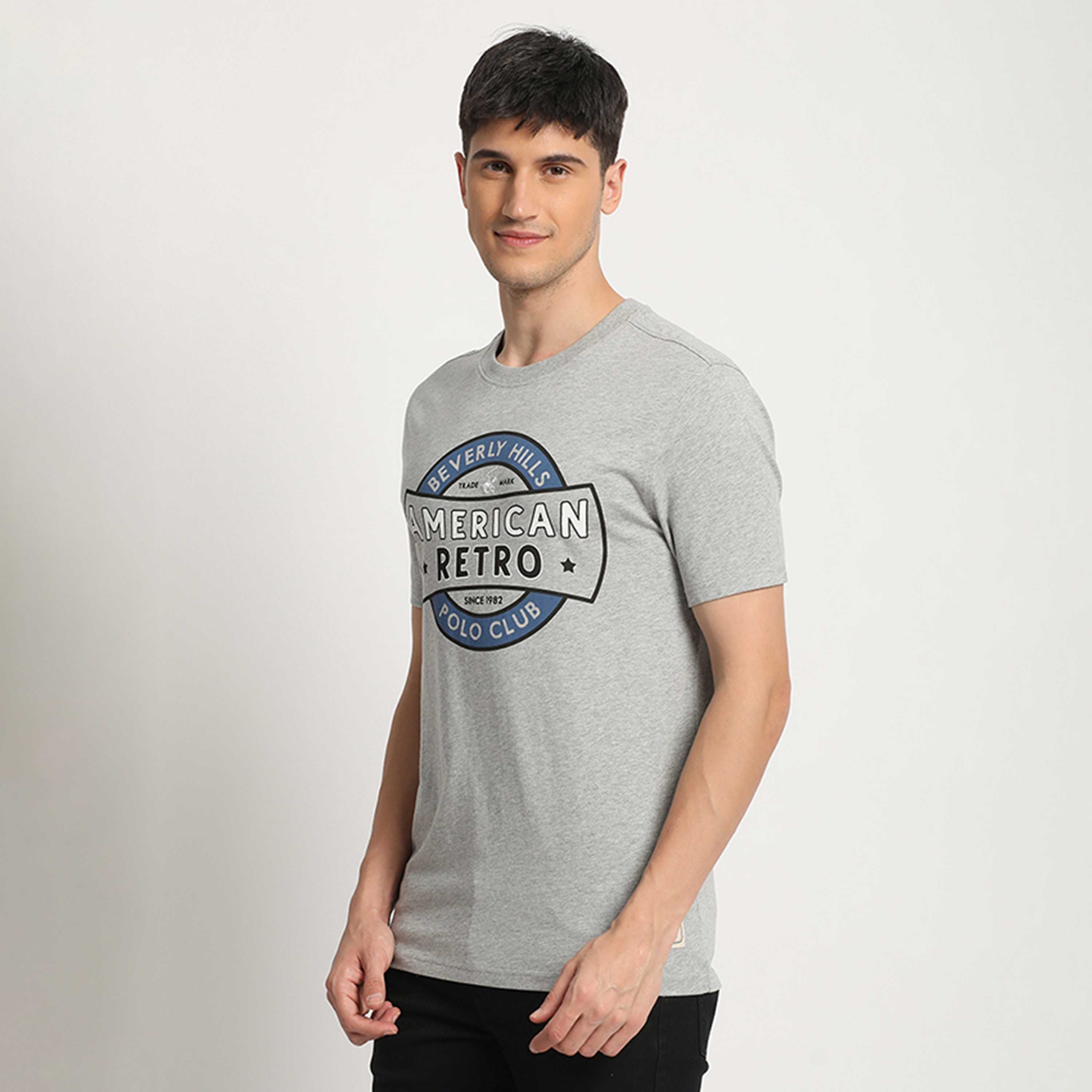 تي شيرت بيفرلي هيلز بولو كلوب بياقة مستديرة وأكمام قصيرة مع مطبوع-men-clothing-tshirtsandpolos-tshirts-image-2