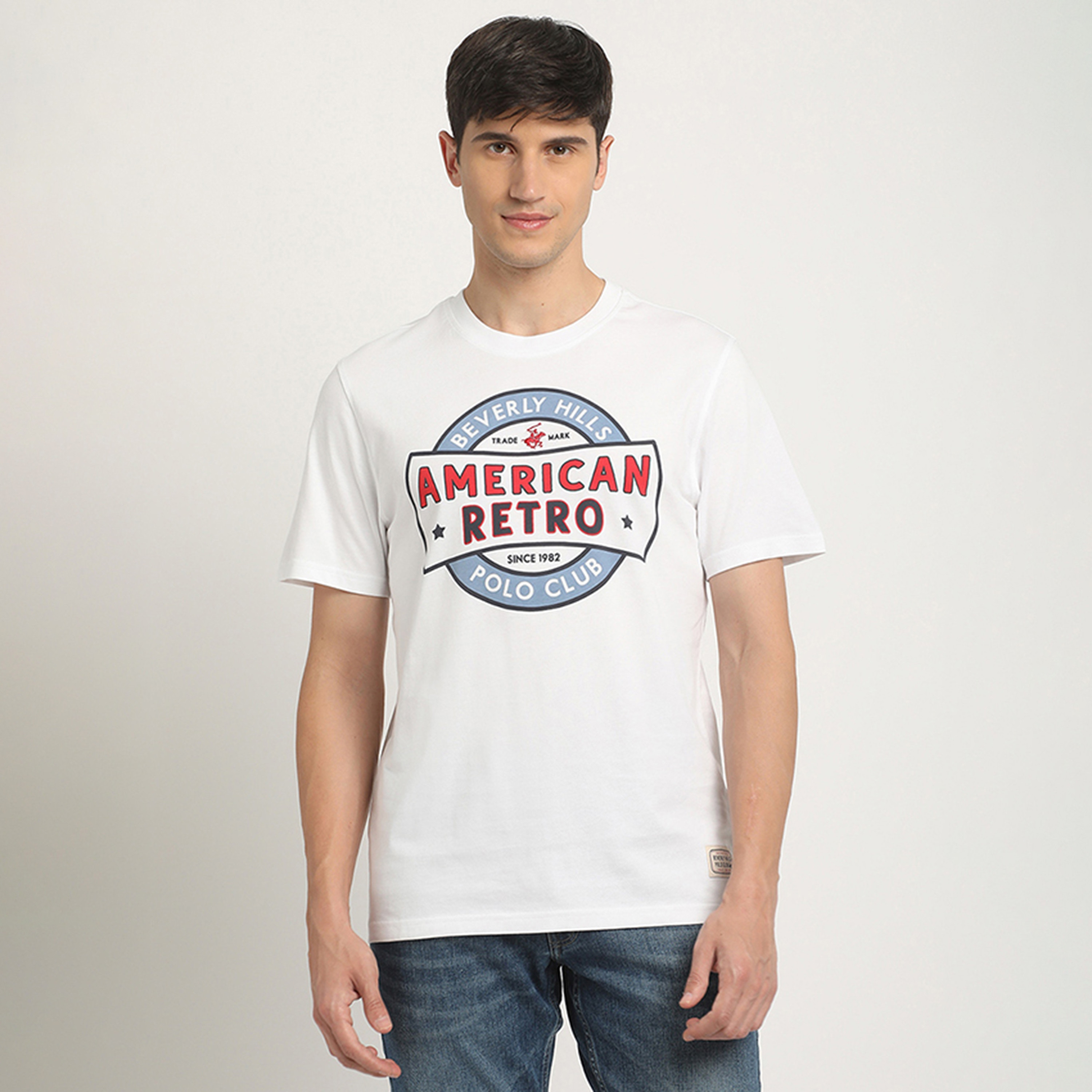 تي شيرت بيفرلي هيلز بولو كلوب بياقة مستديرة وأكمام قصيرة مع مطبوع-men-clothing-tshirtsandpolos-tshirts-image-5