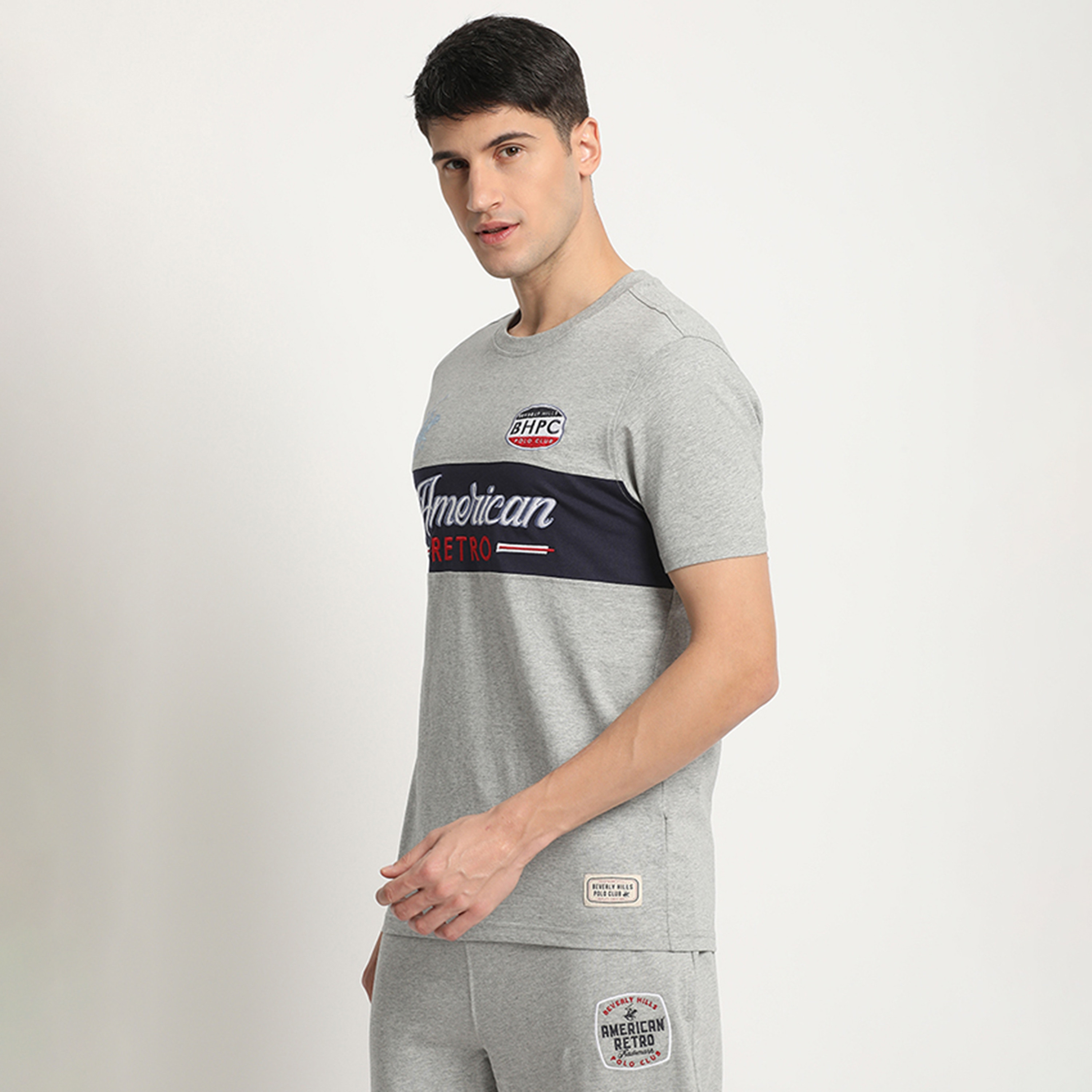 Beverly Hills Polo Club Printed Crew Neck Short Sleeves T-Shirt-men-clothing-tshirtsandpolos-tshirts-image-2