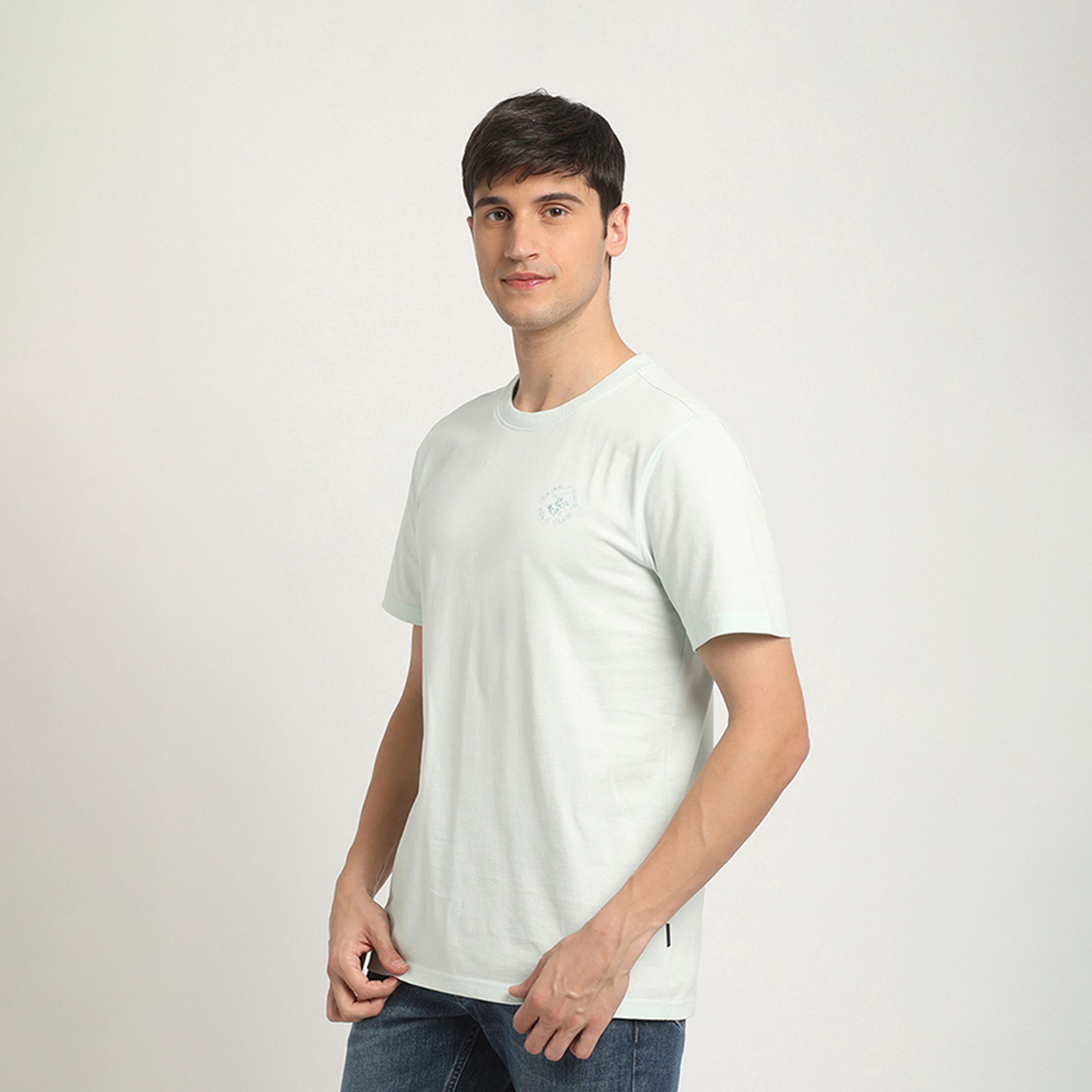 بيفرلي هيلز بولو كلوب- تي شيرت وياقة مستديرة أكمام قصيرة وشعار بولو-men-clothing-tshirtsandpolos-tshirts-image-2