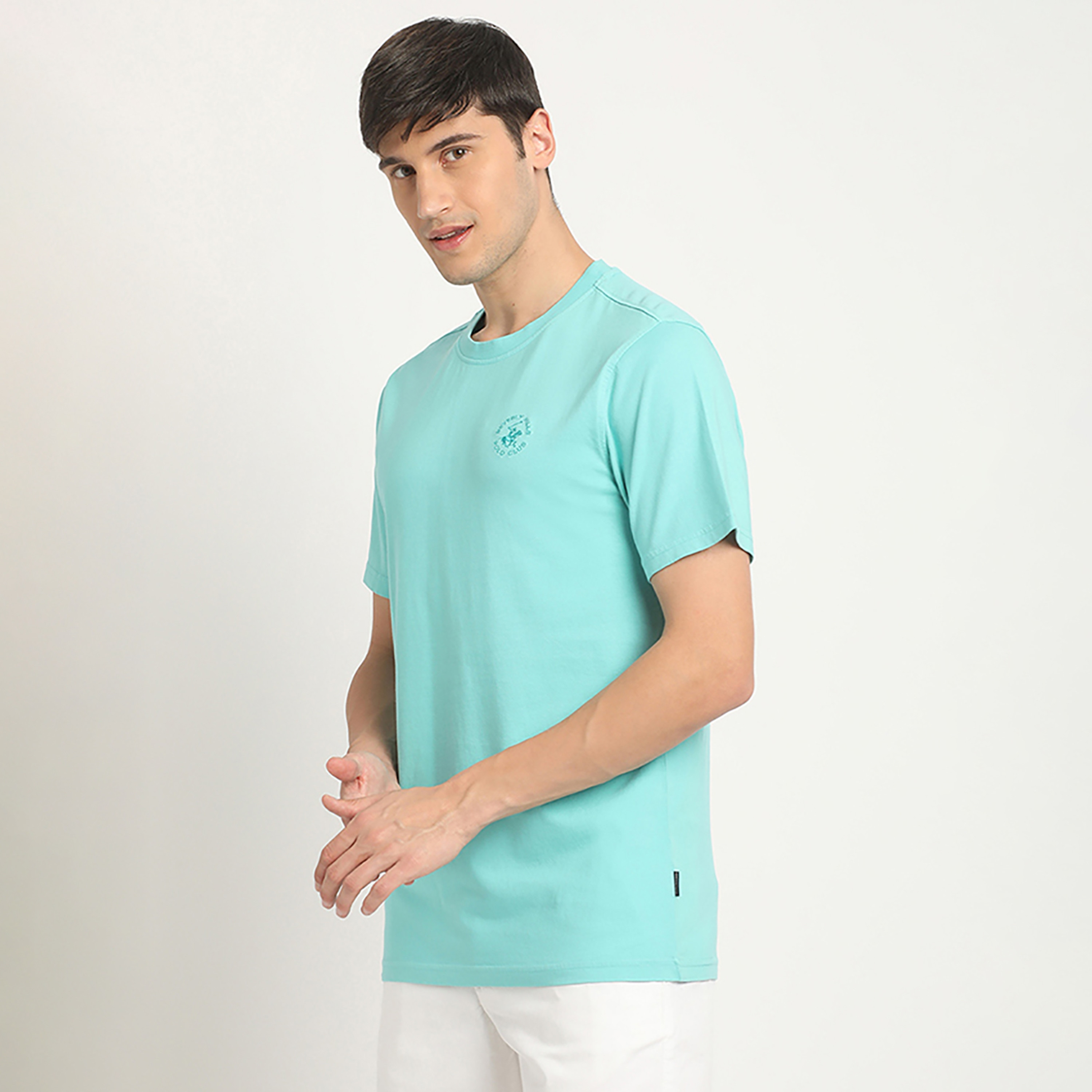 Beverly Hills Polo Club Logo Crew Neck Short Sleeves T-Shirt-men-clothing-tshirtsandpolos-tshirts-image-2