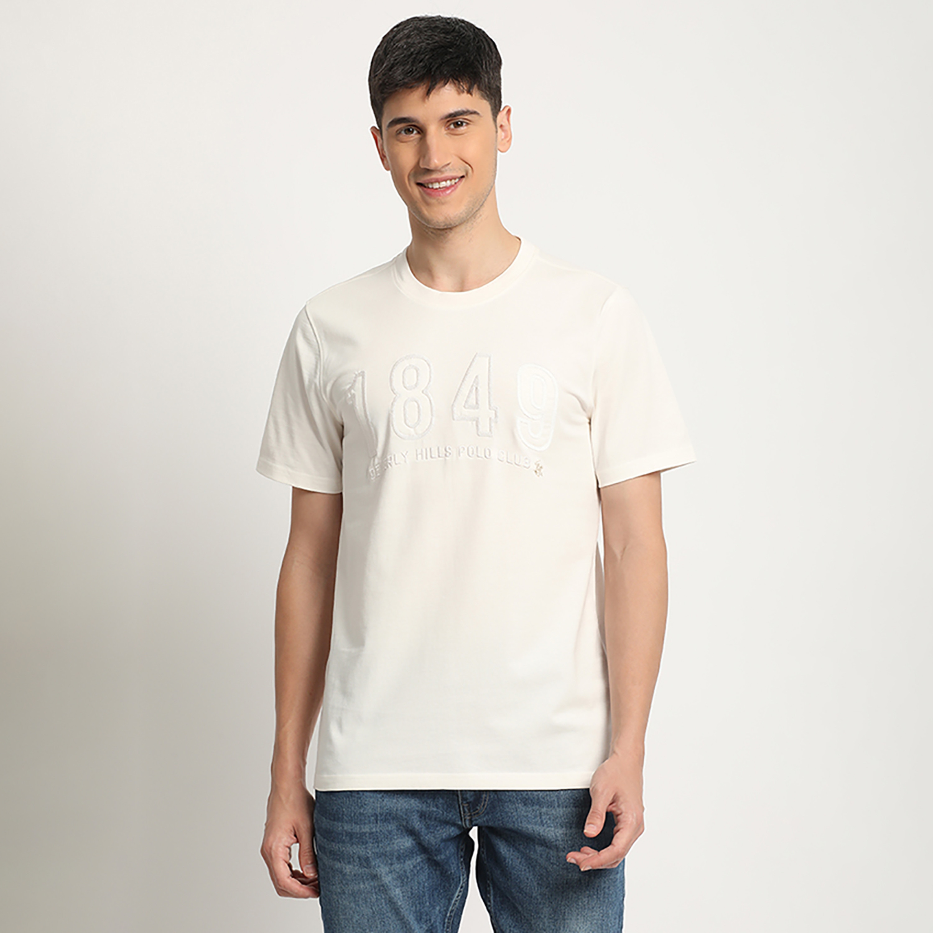 Beverly Hills Polo Club Embroidered Crew Neck Short Sleeves T-Shirt-men-clothing-tshirtsandpolos-tshirts-image-1