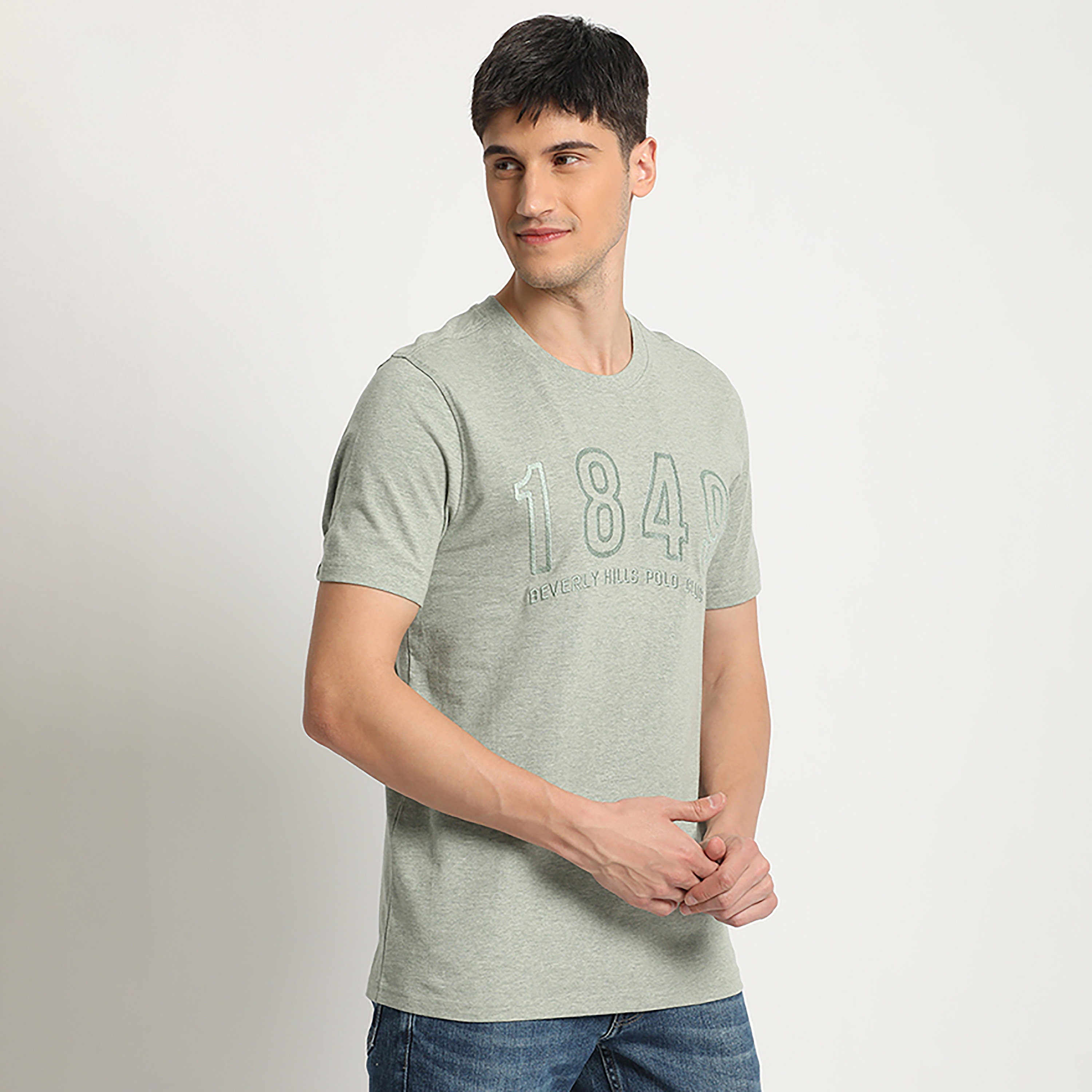 تي شيرت بيفرلي هيلز بولو كلوب بياقة مستديرة وأكمام قصيرة مع مطبوع-men-clothing-tshirtsandpolos-tshirts-image-3