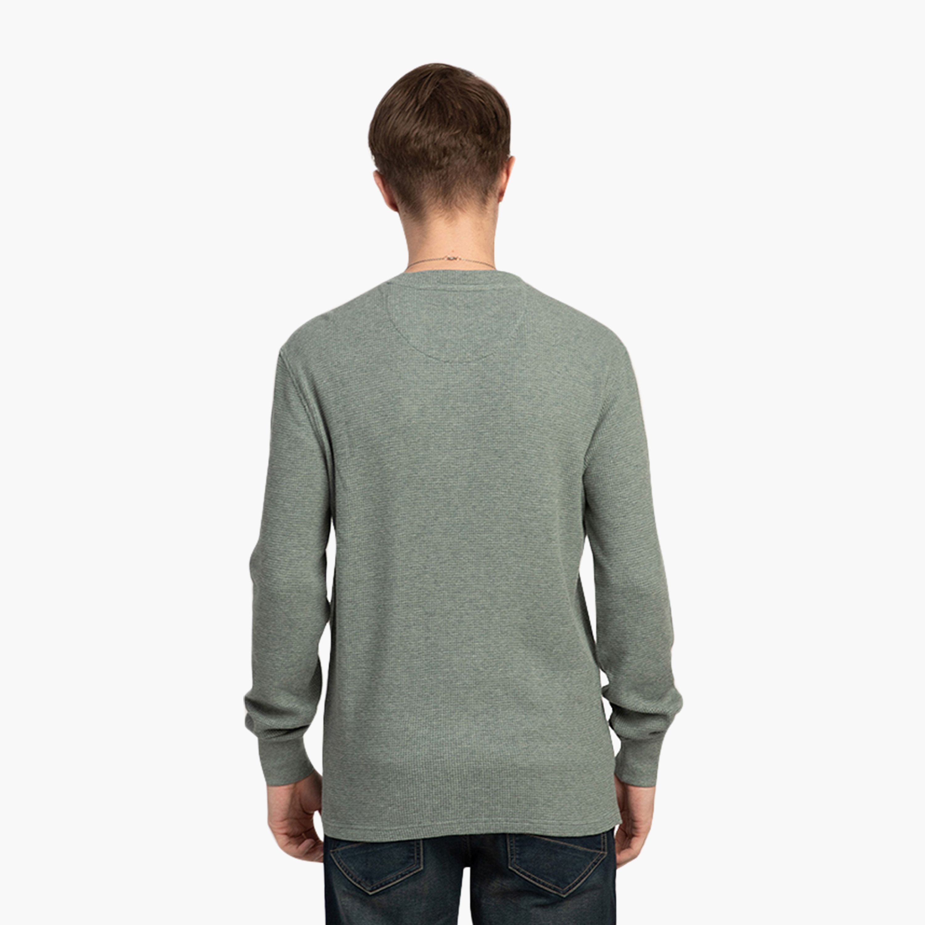 Beverly Hills Polo Club Waffle Knit Henley Neck Long Sleeves Men's T-Shirt-men-clothing-tshirtsandpolos-tshirts-image-4