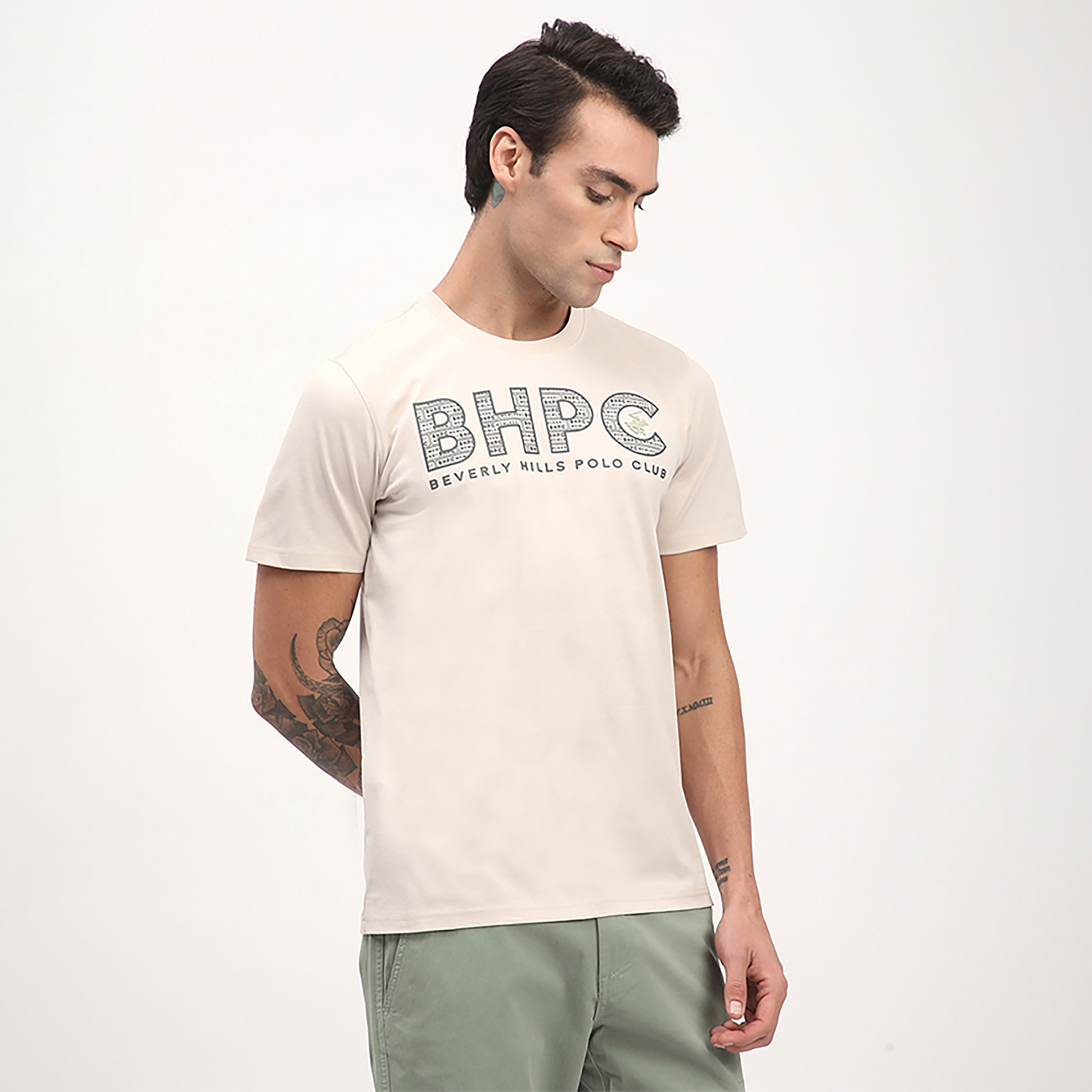 Beverly Hills Polo Club Logo Printed Crew Neck Short Sleeves T-Shirt-men-clothing-tshirtsandpolos-tshirts-image-2