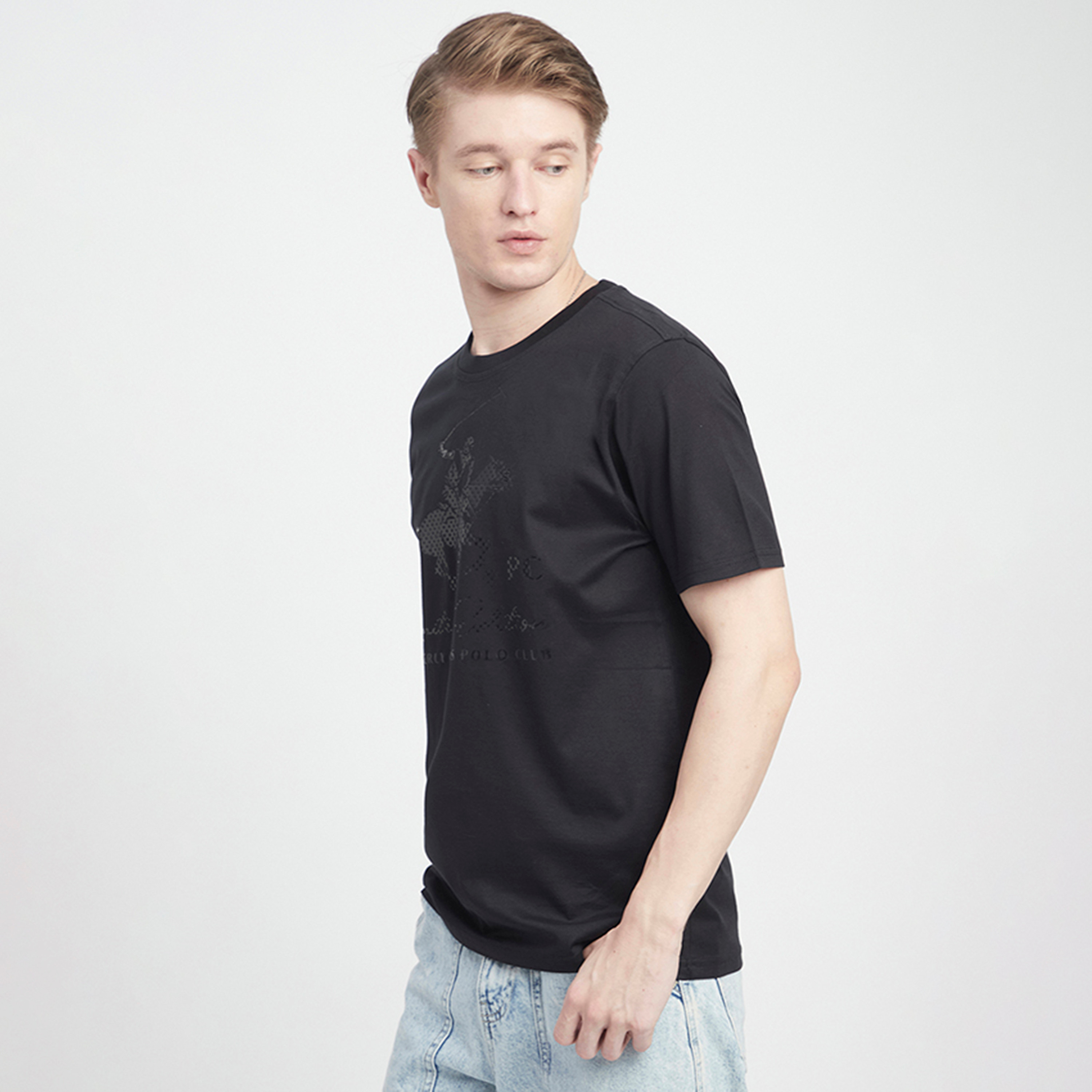 تي شيرت رجالي مطبوع بياقة دائرية وأكمام قصيرة من بيفرلي هيلز بولو كلوب-men-clothing-tshirtsandpolos-tshirts-image-6