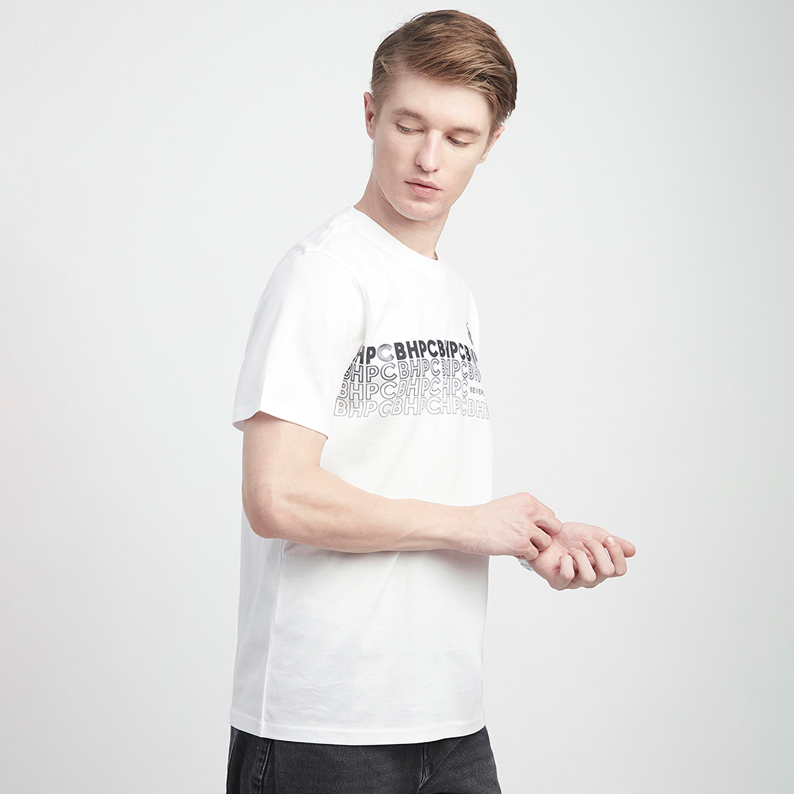 تي شيرت رجالي بياقة دائرية وأكمام قصيرة مزين بطباعة من بيفرلي هيلز بولو كلوب-men-clothing-tshirtsandpolos-tshirts-image-7