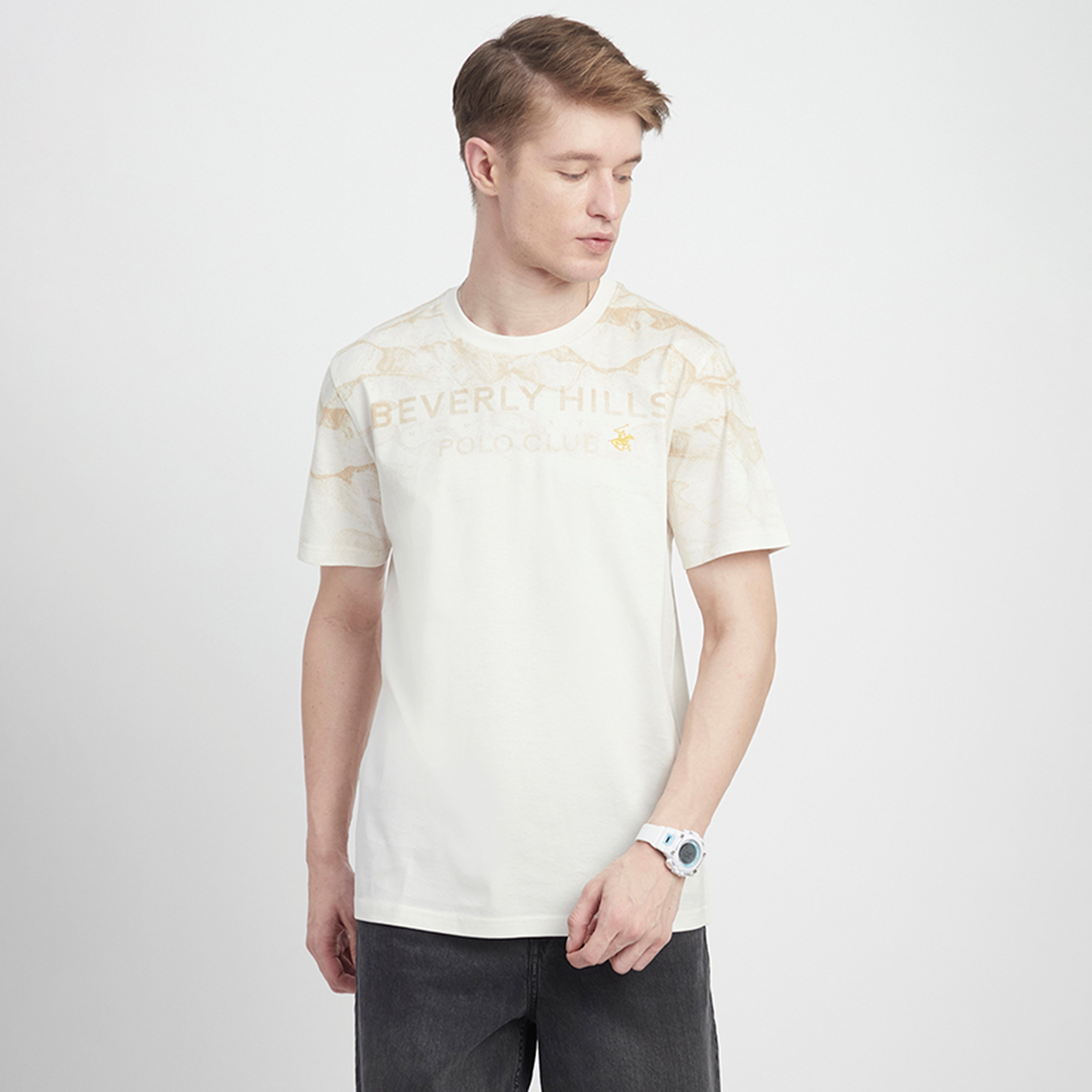تي شيرت رجالي بأكمام قصيرة وياقة دائرية ومطبوع من بيفرلي هيلز بولو كلوب-men-clothing-tshirtsandpolos-tshirts-image-1