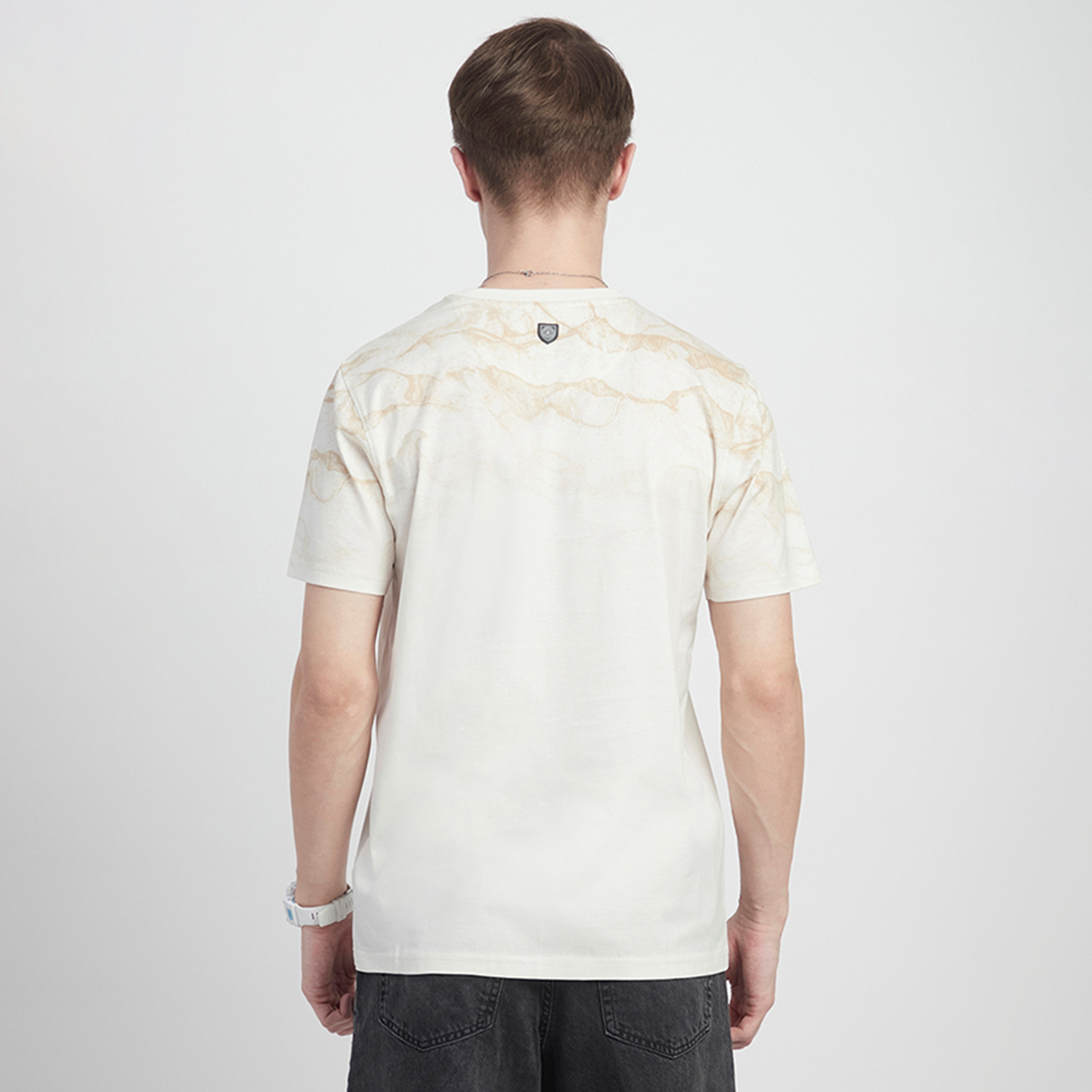 Beverly Hills Polo Club Printed Crew Neck Short Sleeves Men's T-Shirt-men-clothing-tshirtsandpolos-tshirts-image-4