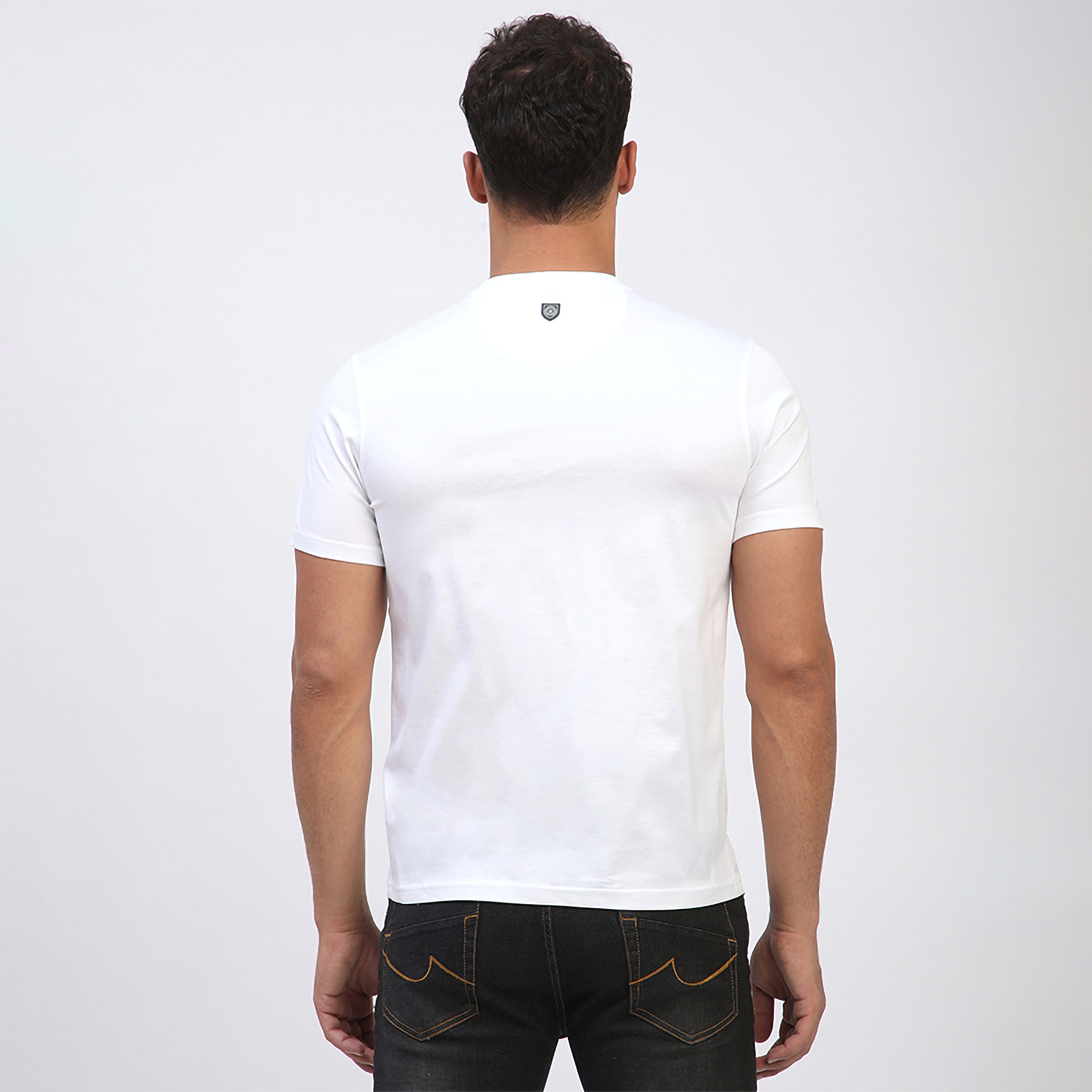 Beverly Hills Polo Club Plain Crew Neck Short Sleeves Men's T-Shirt-men-clothing-tshirtsandpolos-tshirts-image-4