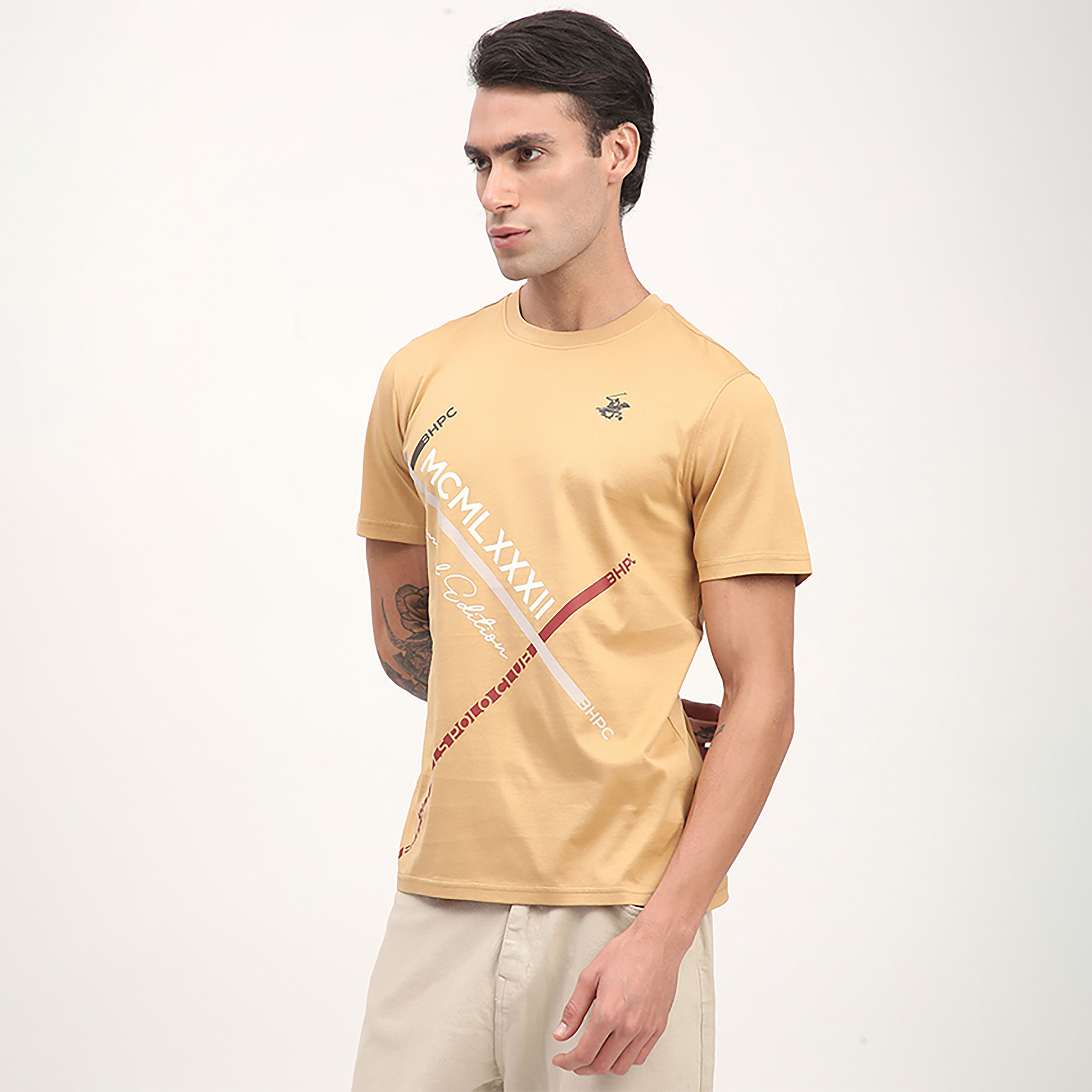 Beverly Hills Polo Club Printed Crew Neck Short Sleeves T-Shirt-men-clothing-tshirtsandpolos-tshirts-image-3