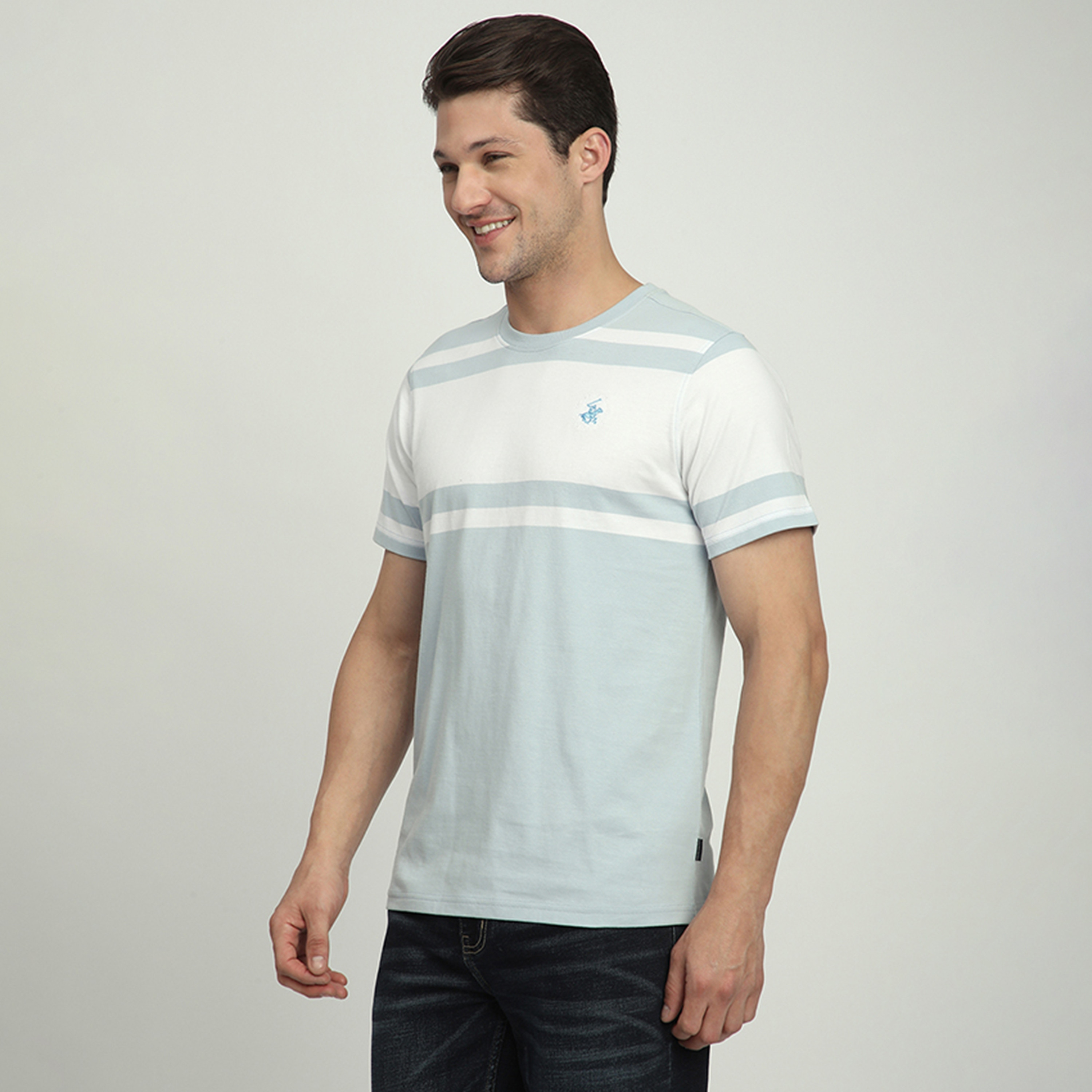 Beverly Hills Polo Club Color Block Crew Neck Short Sleeves T-Shirt-men-clothing-tshirtsandpolos-tshirts-image-3